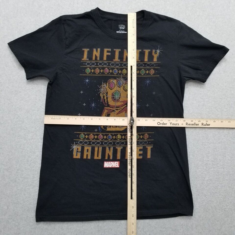 Marvel Comics POP Tees Marvel Shirt Men Medium Infinity Gauntlet Size US M / EU 48-50 / 2 - 5 Thumbnail