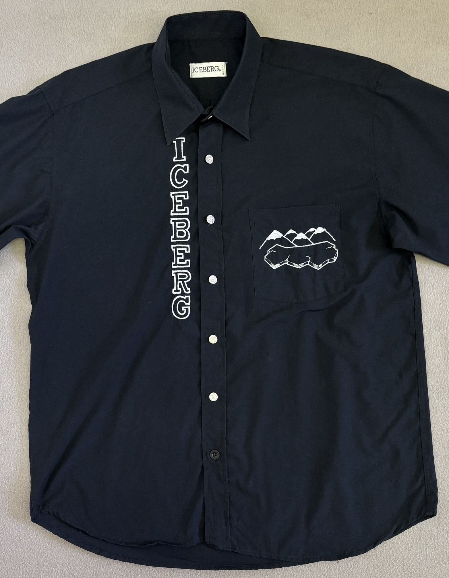 Iceberg Iceberg vintage shirt size XL Size US XL / EU 56 / 4 - 8 Thumbnail