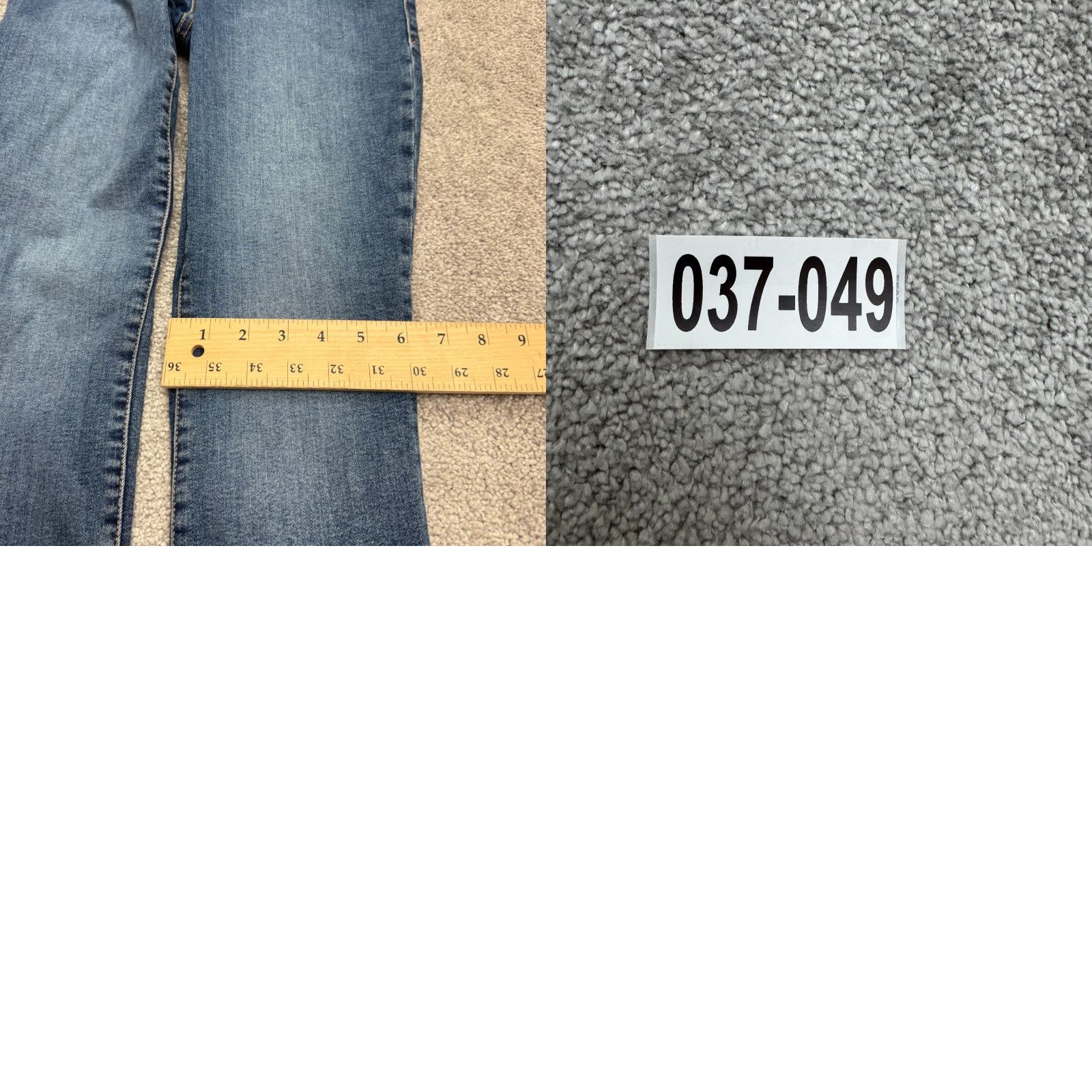 Good American Good American Jeans Blue Denim Button Fly High Rise Skinny 2/26 5-Pocket Stretch Women's Regular Inseam 28 in Waist 24 in Medium Wash City Streetwear Size 26" / US 2 / IT 38 - 10 Thumbnail
