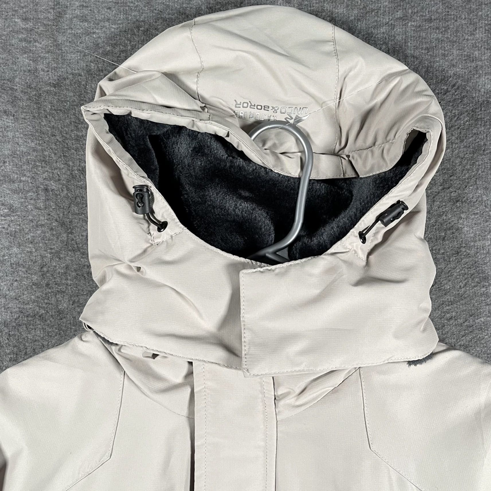 Vintage Moerdeng Ski Jacket Mens XL Beige Hooded Waterproof Fleece Lined Winter Snow Size US XL / EU 56 / 4 - 4 Thumbnail