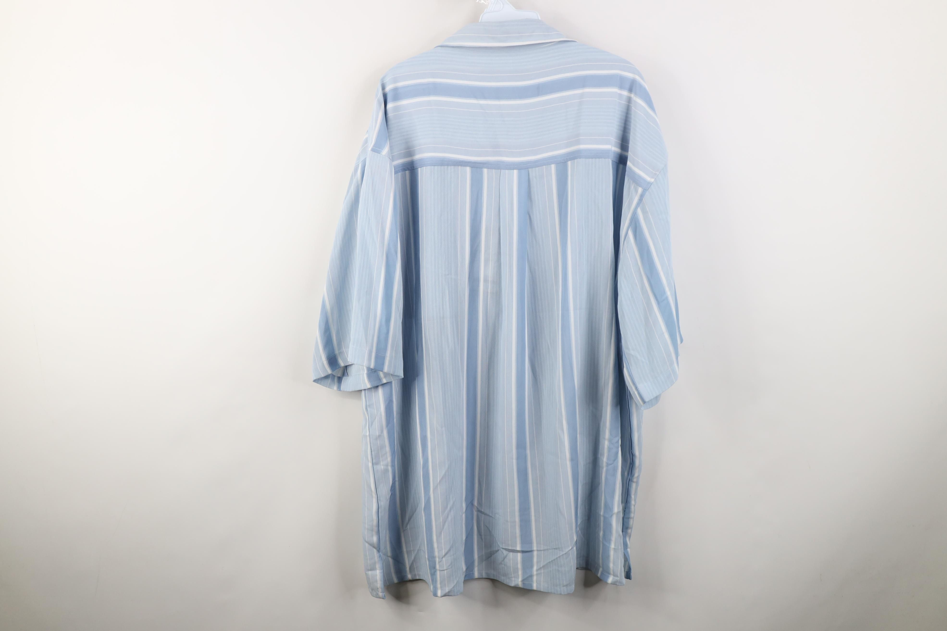 Vintage Deadstock Vintage 90s Y2K Streetwear Collar Button Shirt Size US XXL / EU 58 / 5 - 10 Thumbnail