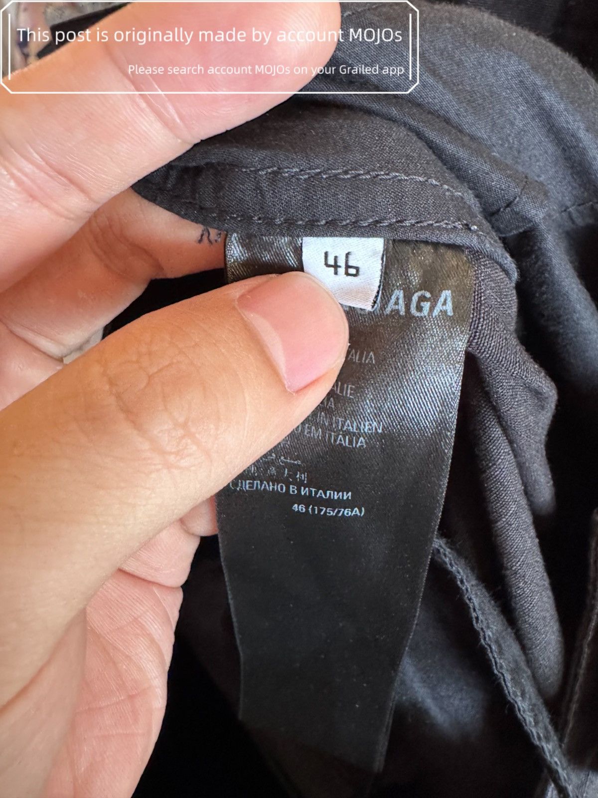 Balenciaga Sz 48 Balenciaga Pulled Cargo mojos133175 Size US 32 / EU 48 - 6 Thumbnail