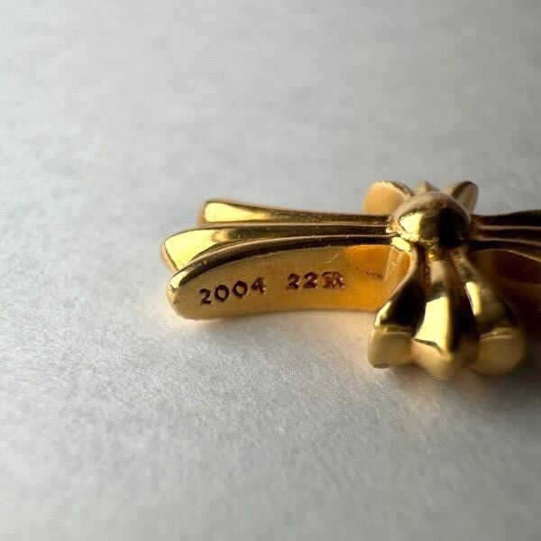 Chrome Hearts CHROME HEARTS 22K Gold Baby Fat Charm Necklace Size ONE SIZE - 4 Thumbnail