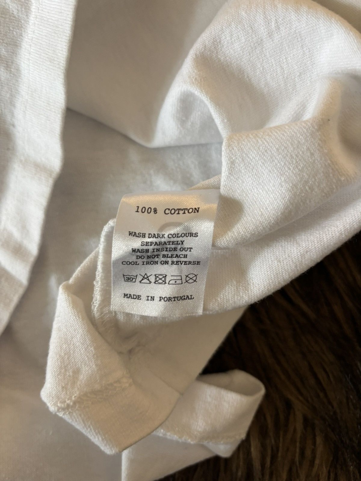 Parra Parra “Minimal Script” Embroidered Tee (Made in Portugal) Size US M / EU 48-50 / 2 - 6 Thumbnail