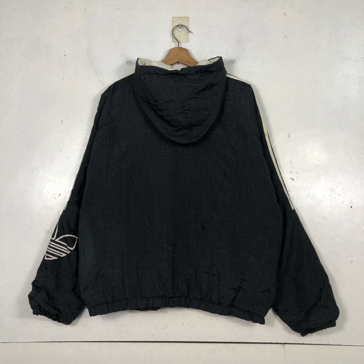 Adidas 📌Vintage Zipper Hoodie Jacket Adidas Big Logo Size US M / EU 48-50 / 2 - 10 Thumbnail