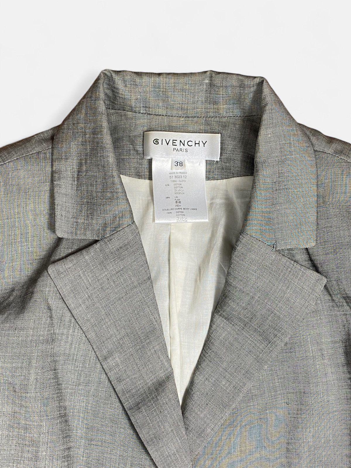 Givenchy Givenchy Paris - Belt Blazer Size M / US 6-8 / IT 42-44 - 3 Thumbnail