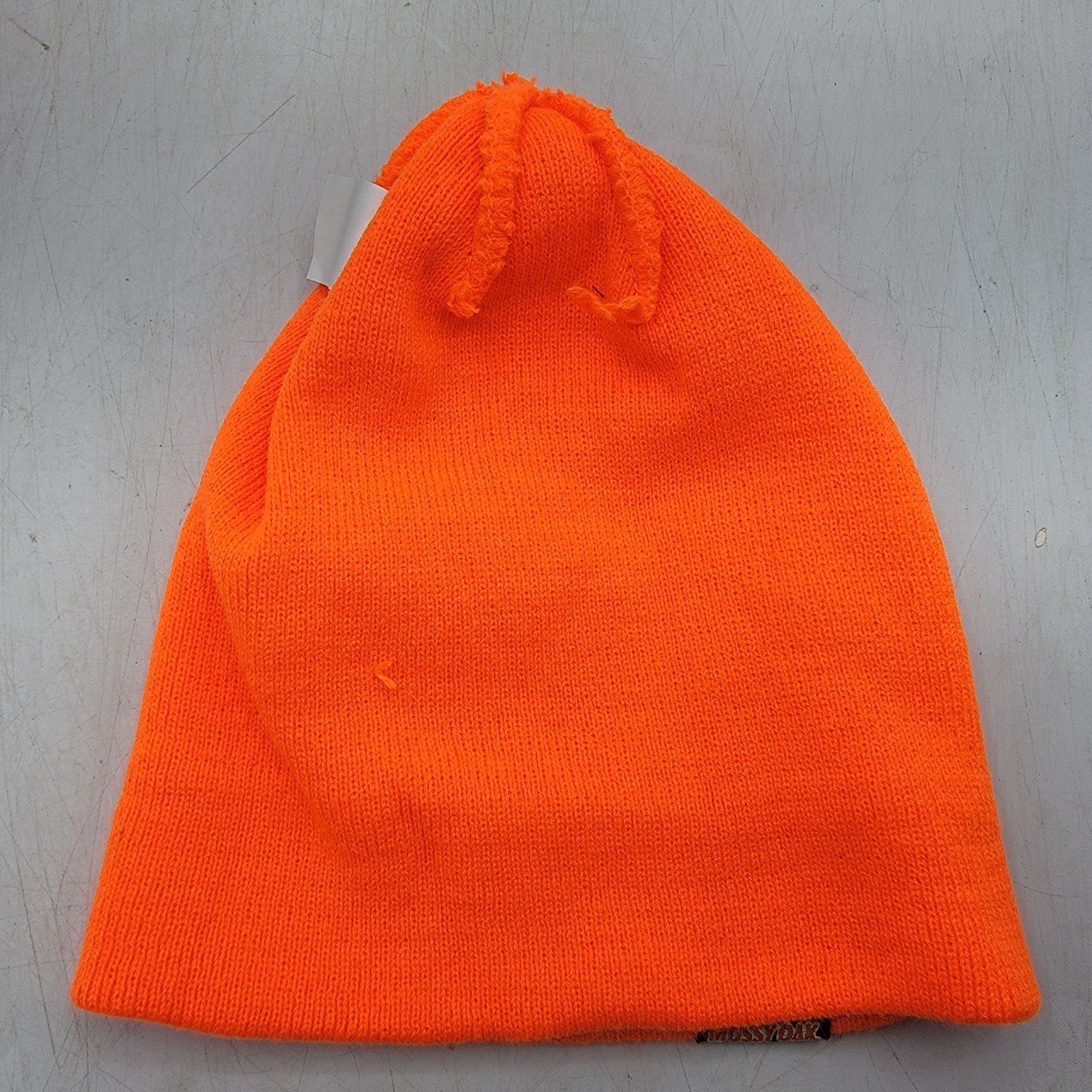 Mossy Oaks Mossy Oak Blaze Orange Beanie Hat Winter Warm Snow Casual Co Size ONE SIZE - 4 Thumbnail