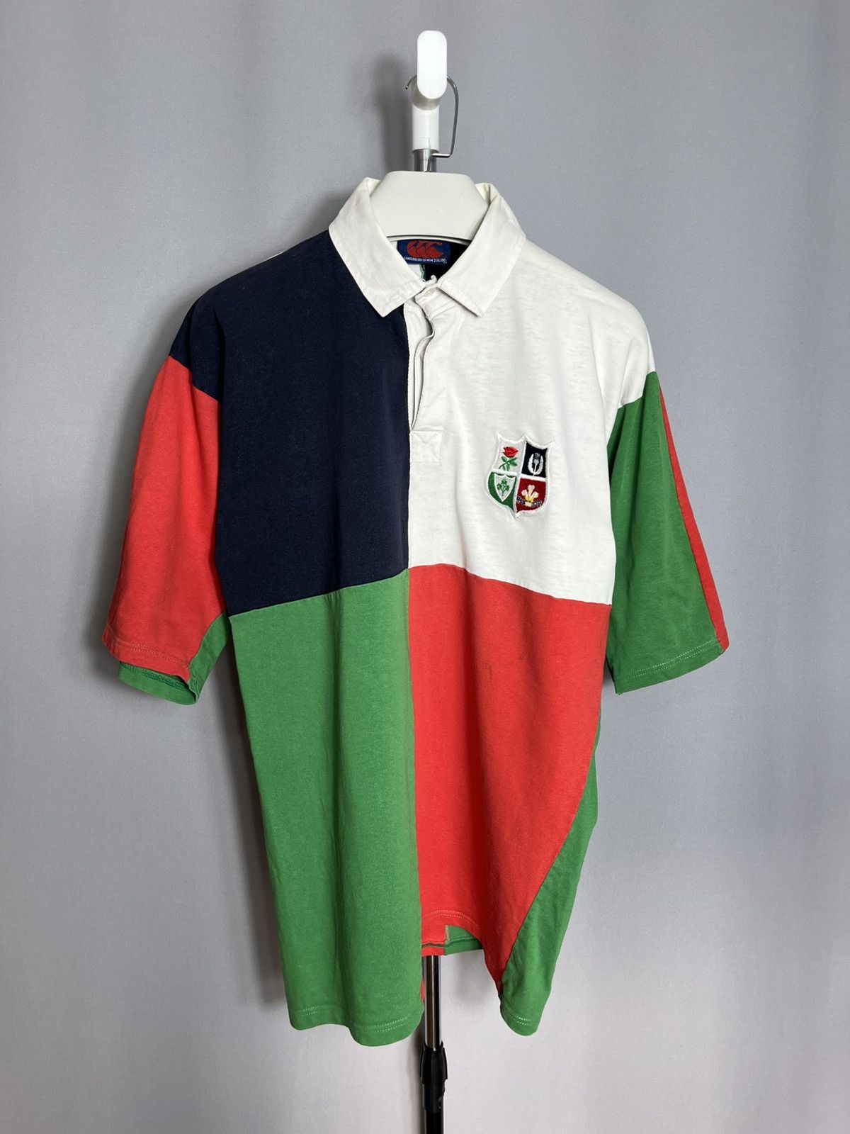 Canterbury of New Zealand BRITISH AND IRISH LIONS RARE 1980S RUGBY SHIRT JERSEY Size US S / EU 44-46 / 1 - 1 Thumbnail