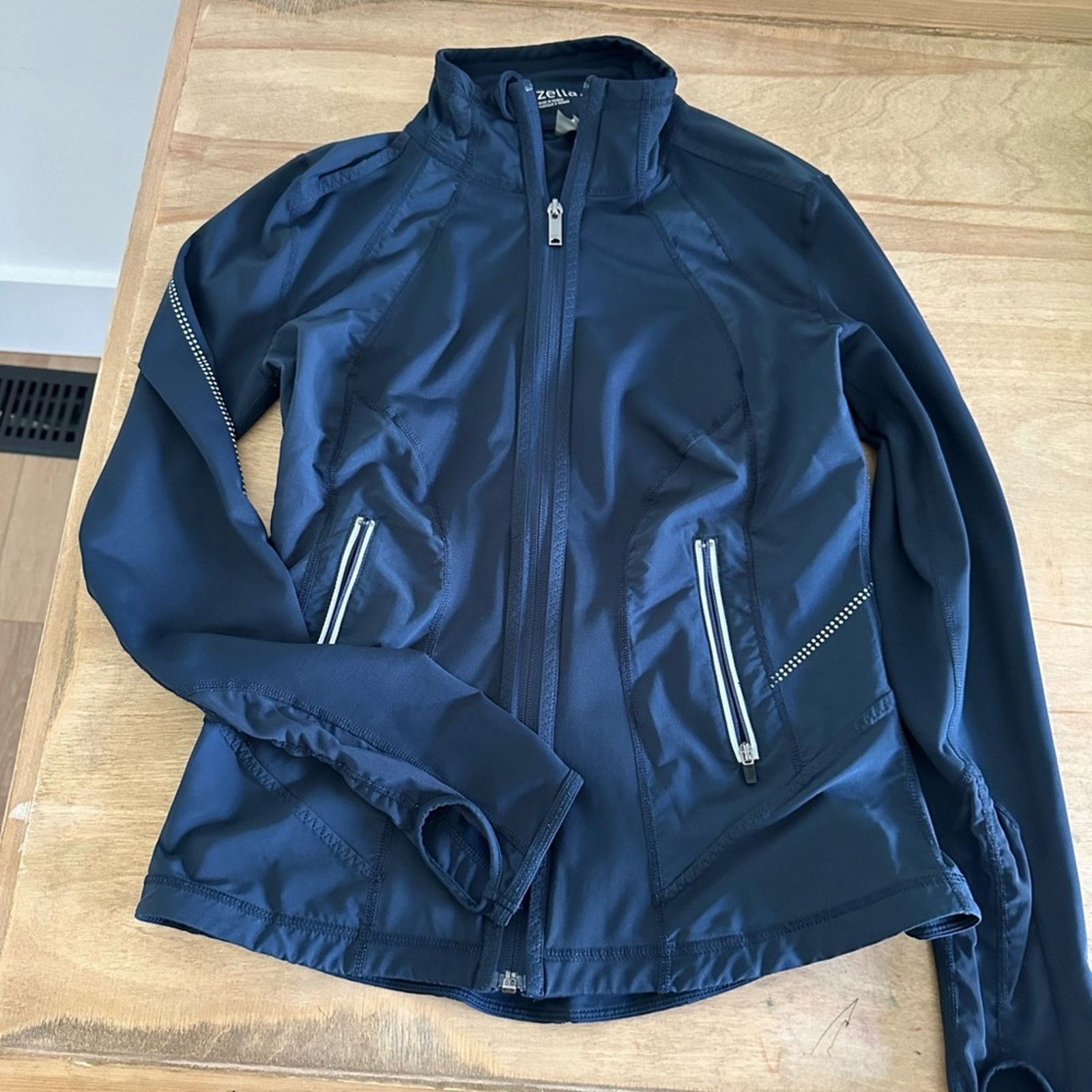 Other Navy Zella Athletic Jacket with mesh details! Small Size S / US 4 / IT 40 - 2 Thumbnail