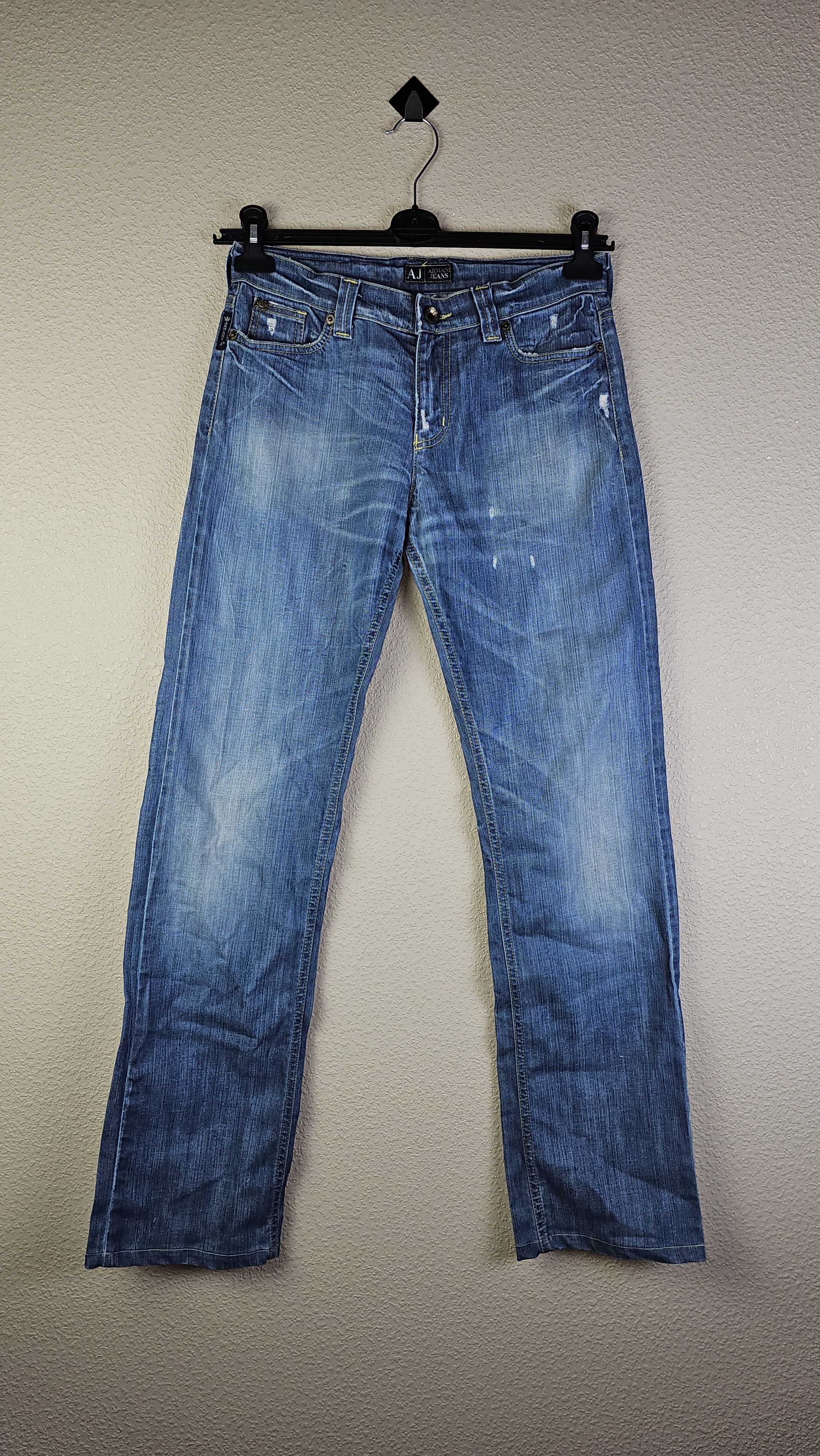Armani Armani Jeans Vintage 006 High Rise Denim Italy Indigo 26 Size 26" / US 2 / IT 38 - 1 Thumbnail