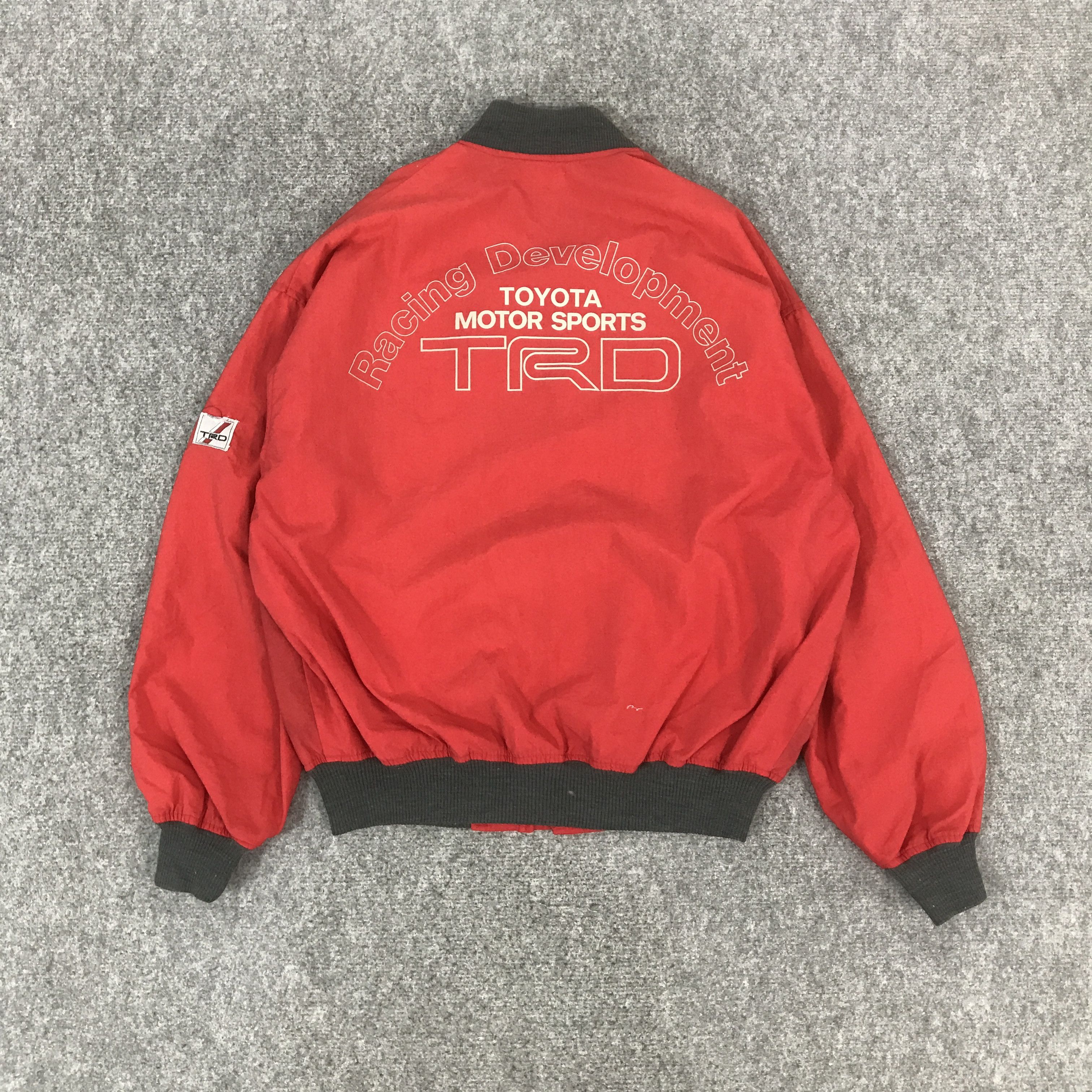 Sports Specialties VTG 90s TOYOTA TRD RACING BOMBER JACKET K69B7 Size US M / EU 48-50 / 2 - 1 Thumbnail
