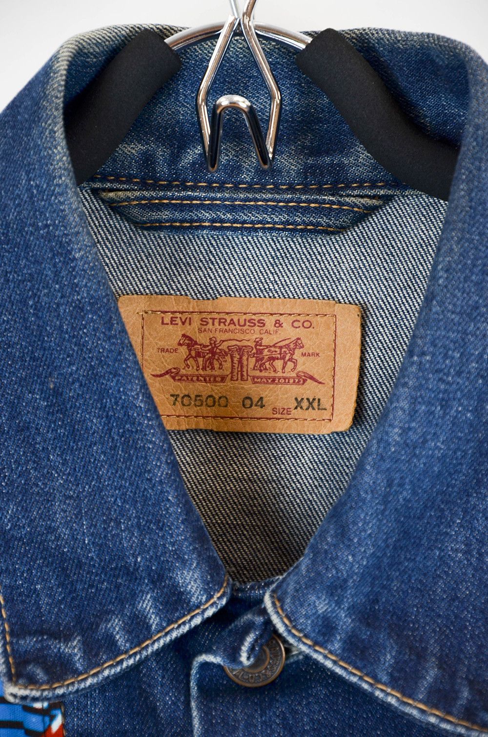 Levi's Levi’s 70500 XXL Denim Vest – Vintage Patchwork Size US XXL / EU 58 / 5 - 5 Thumbnail