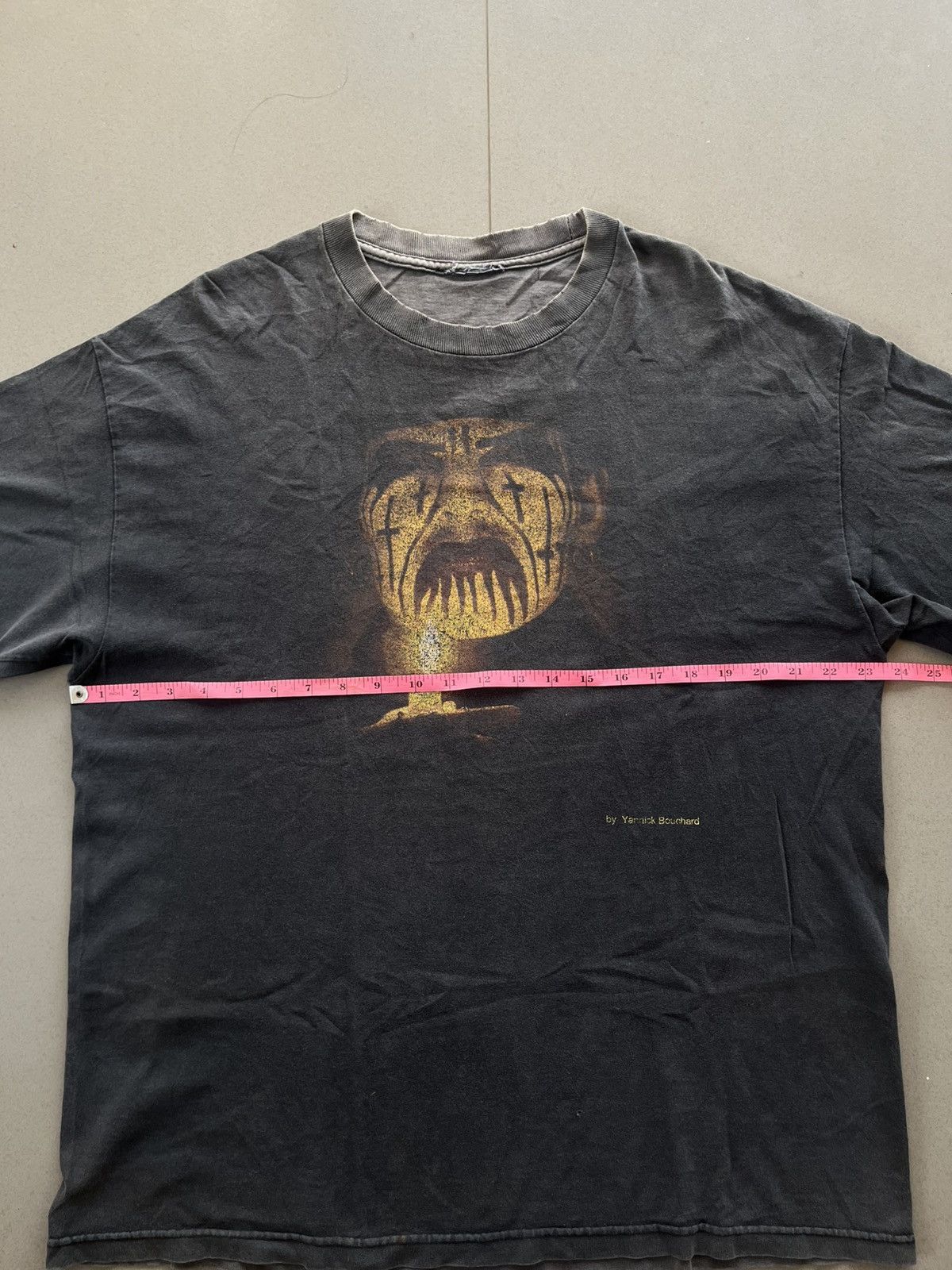 Band Tees VINTAGE 90S KING DIAMOND BY YANNICK BOUCHARD T-SHIRT METAL Size US L / EU 52-54 / 3 - 10 Thumbnail