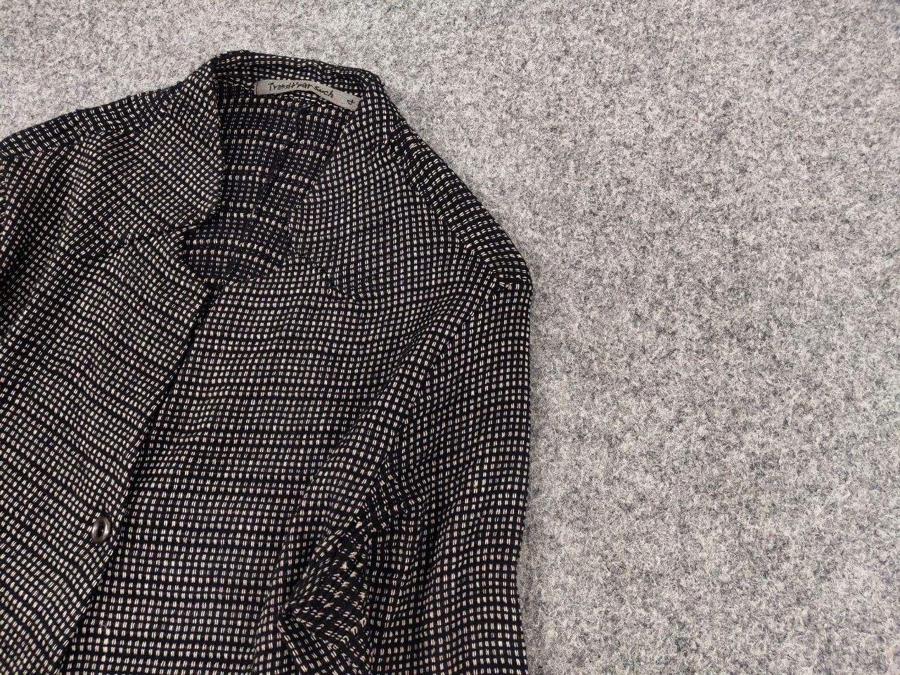 Transit Uomo Transit Par Such design Classic Black Knit Blazer Jacket Size M / US 6-8 / IT 42-44 - 4 Thumbnail
