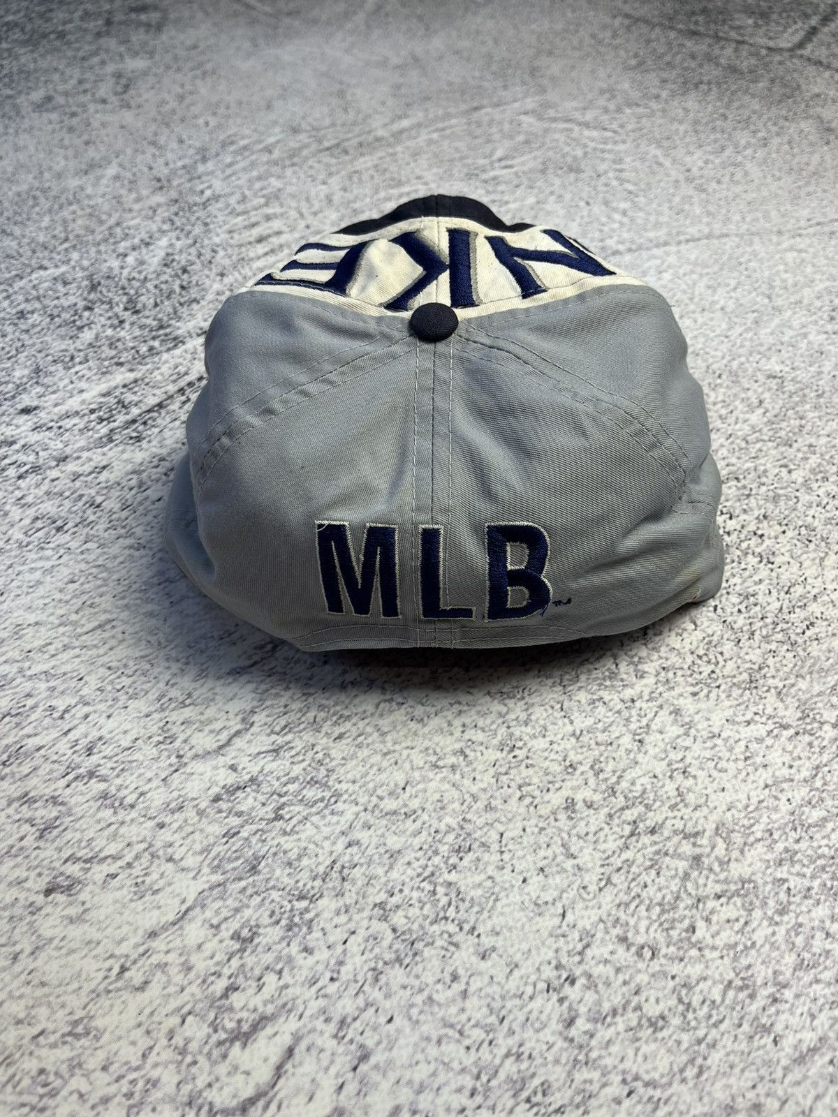 MLB Crazy Vintage Y2K New York Yankees Cap Drill Graffiti Style Size ONE SIZE - 4 Thumbnail
