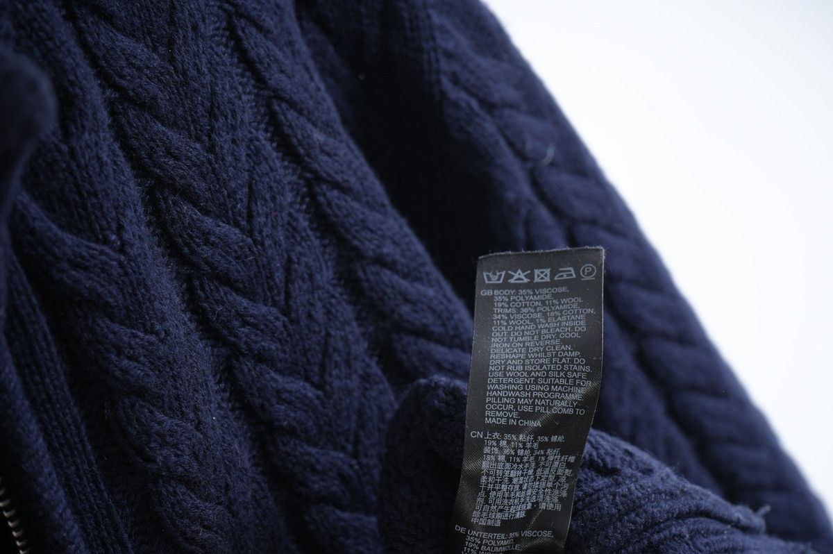 Reiss Reiss Heavy Knit Cotton Tamworth 1/4 zip Sweater XL Size US XL / EU 56 / 4 - 6 Thumbnail