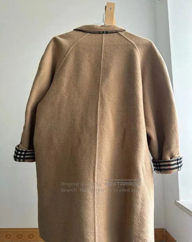 Burberry Burberry Beige Wool Mid-Length Women's Coat. Size M / US 6-8 / IT 42-44 - 4 Thumbnail