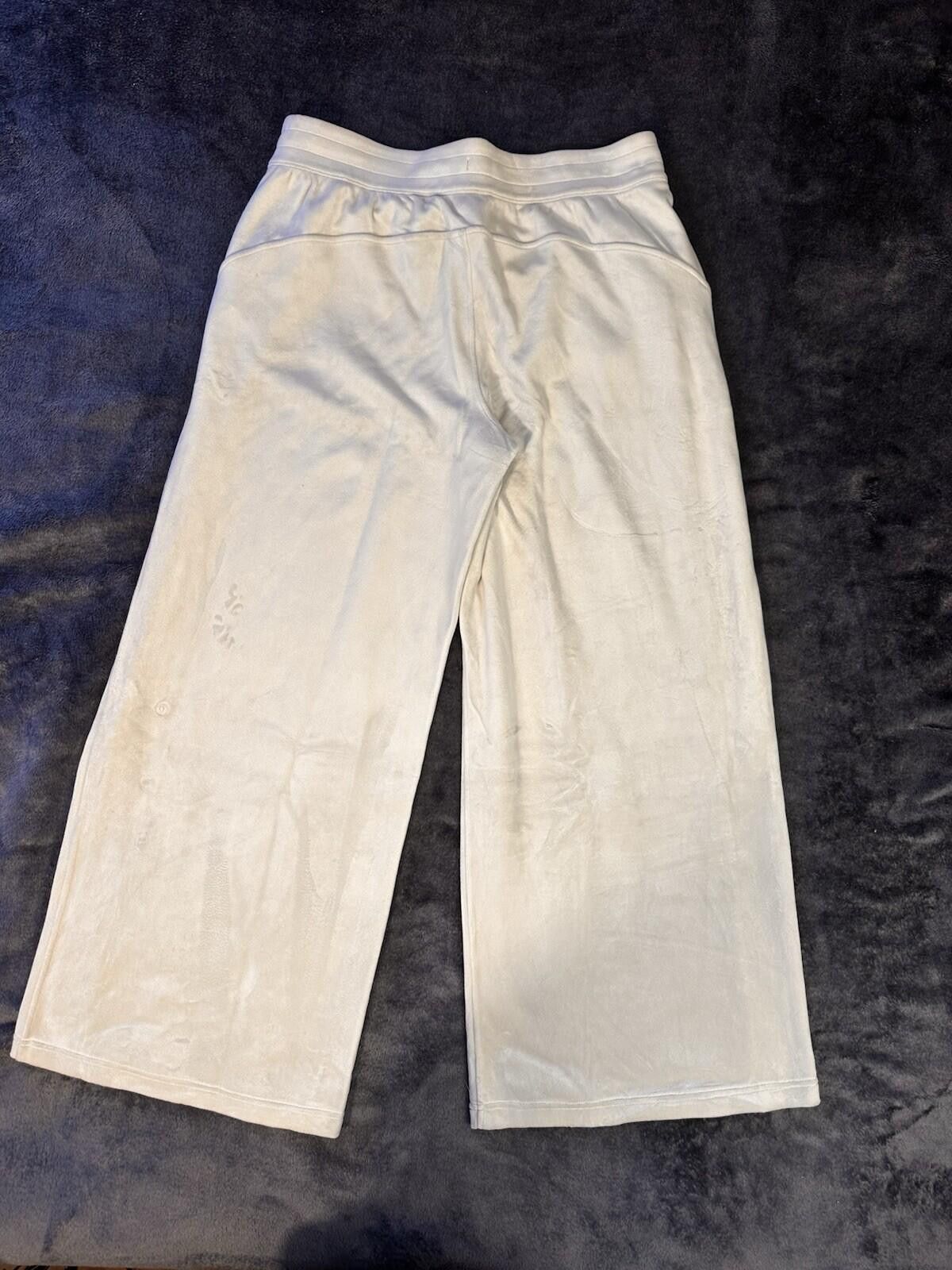Lululemon Lululemon Women’s Velvet Wide-Leg Mid-Rise Pants Bone XL Size 40" / US 18 - 5 Thumbnail