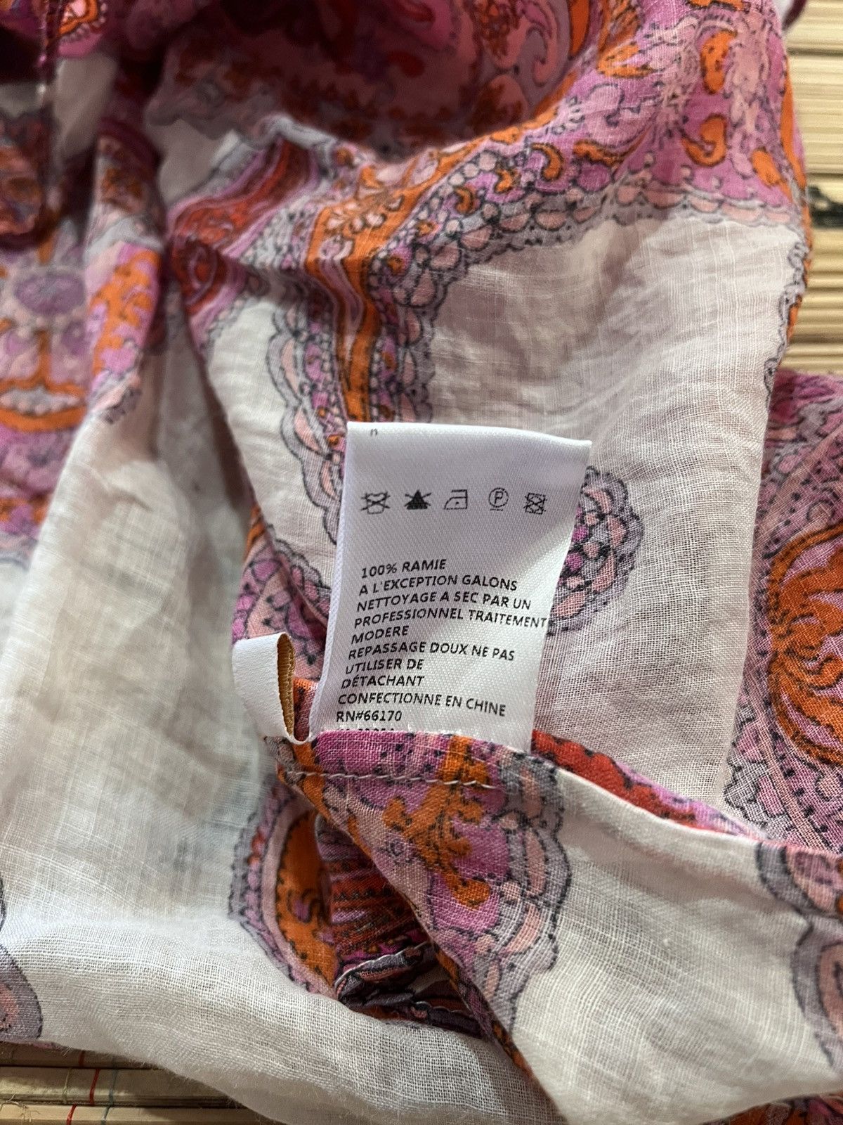 Zimmermann Zimmermann Paisley Blouse Size ONE SIZE - 8 Thumbnail