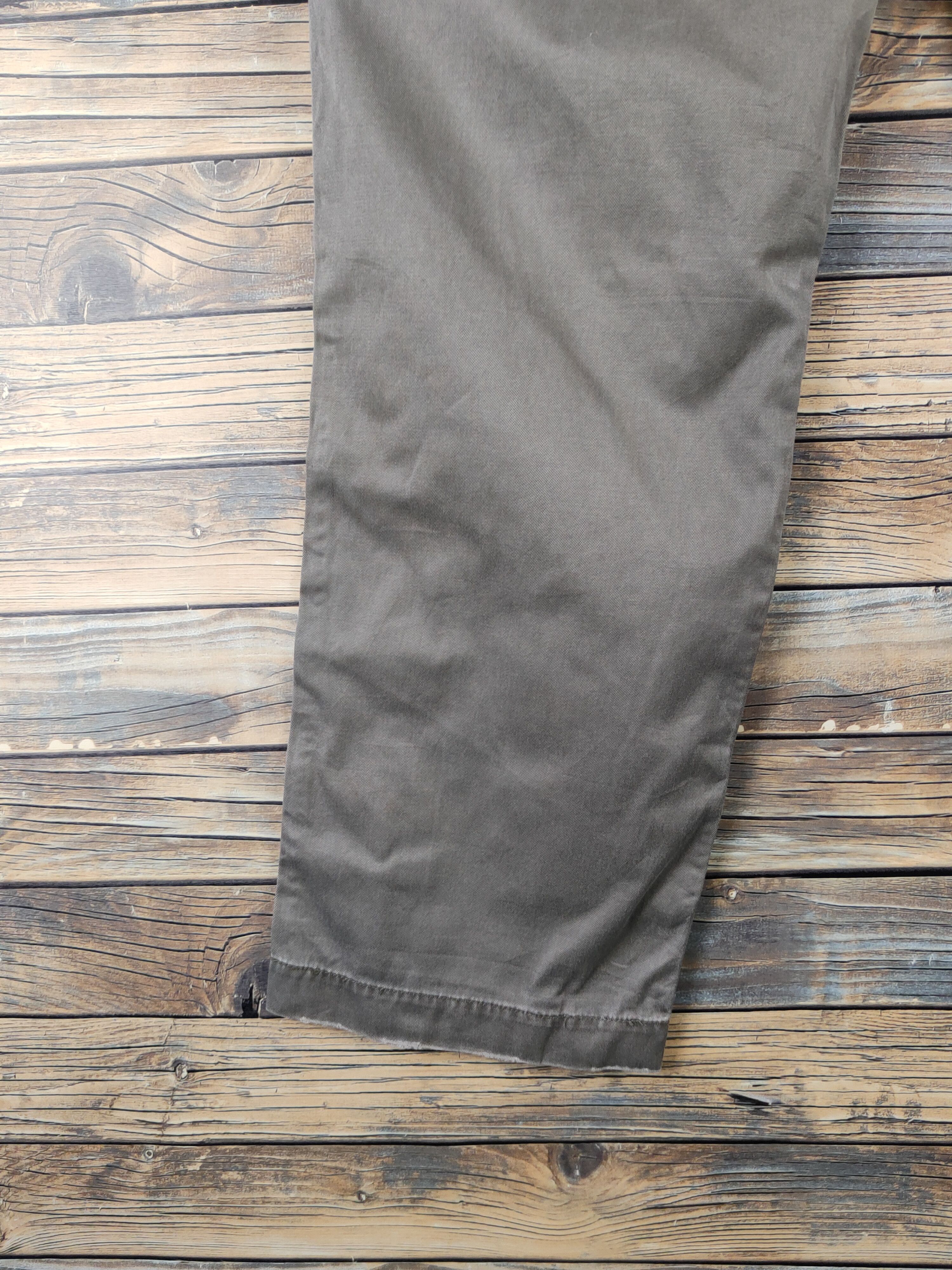 Japanese Brand DL Real Crush Clothing Olive Multipocket Cargo Pants #276 Size US 32 / EU 48 - 9 Thumbnail