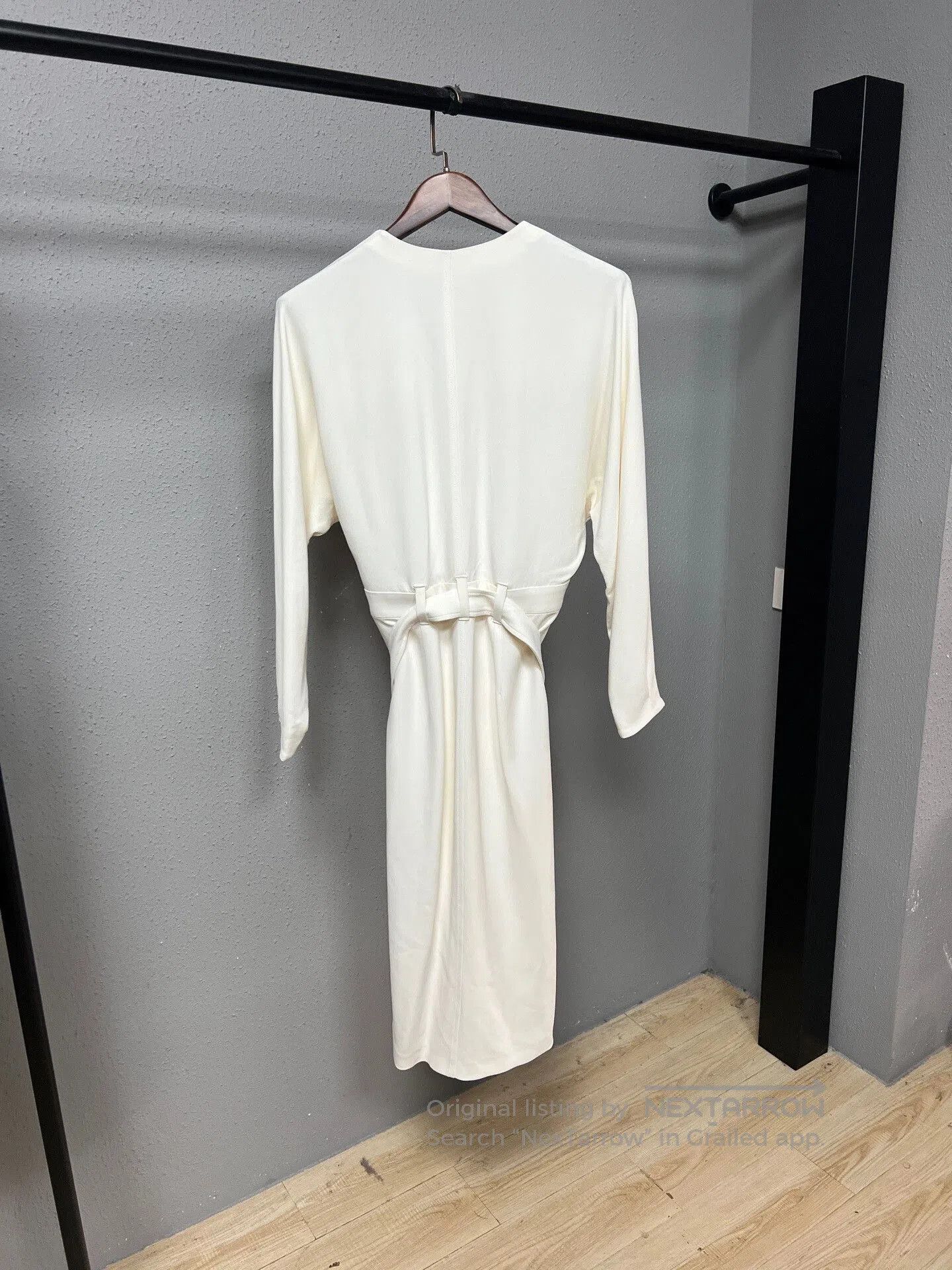 Brunello Cucinelli white embellished belt irregular dress. Size S / US 4 / IT 40 - 2 Thumbnail