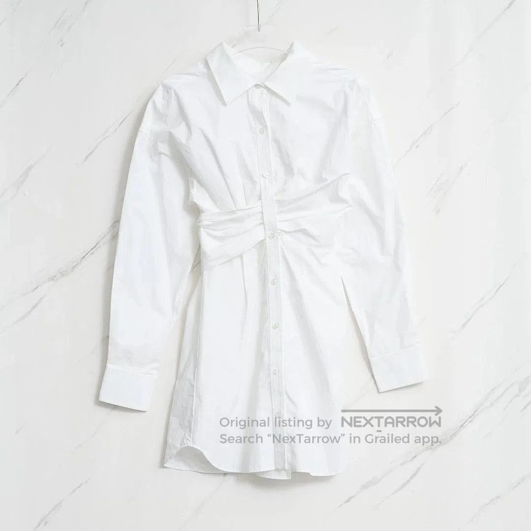 Alexander Wang Alexander Wang Ruched Waist Shirt Dress. Size M / US 6-8 / IT 42-44 - 1 Thumbnail