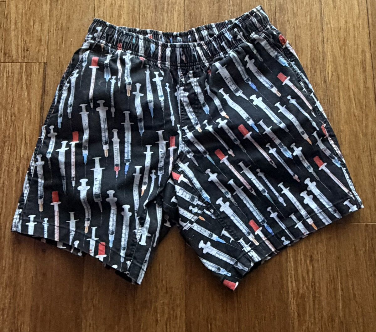 Pleasures Pleasure Needle Print Shorts Size US 34 / EU 50 - 1 Thumbnail
