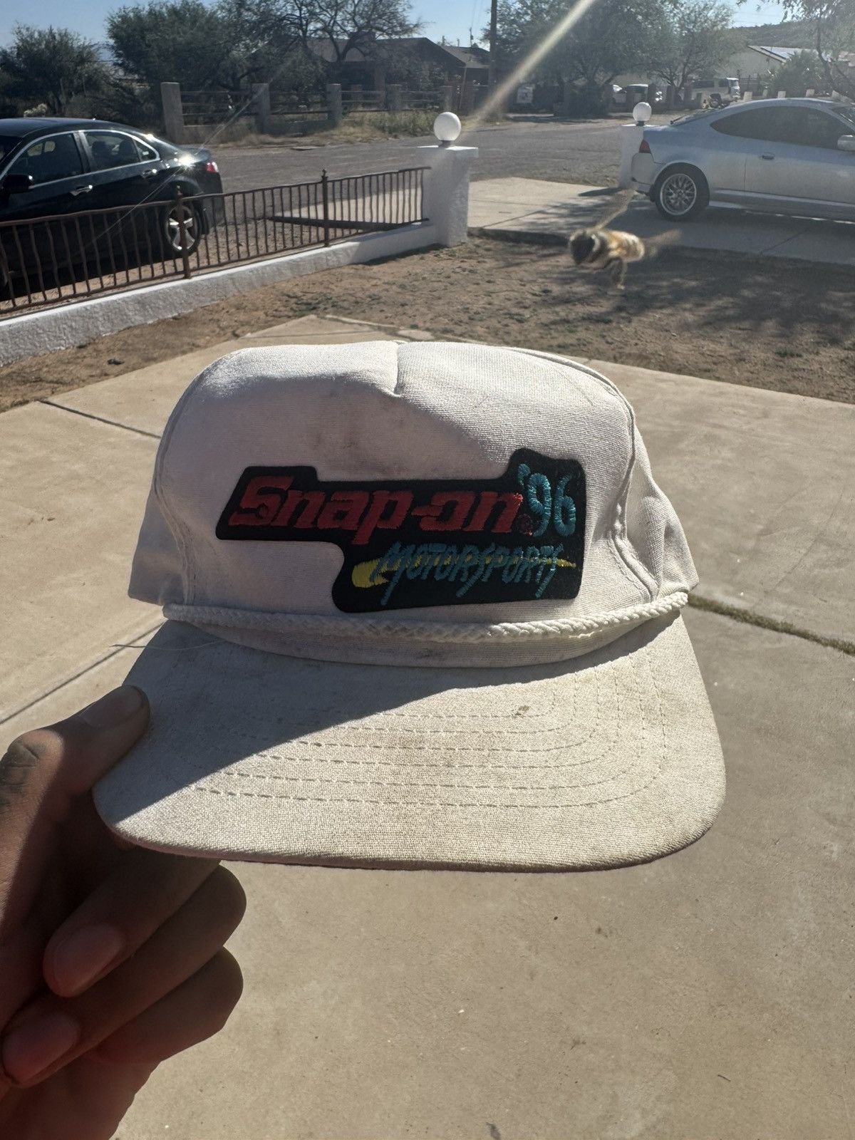 Vintage 1996 snap on strapback Size ONE SIZE - 1 Thumbnail
