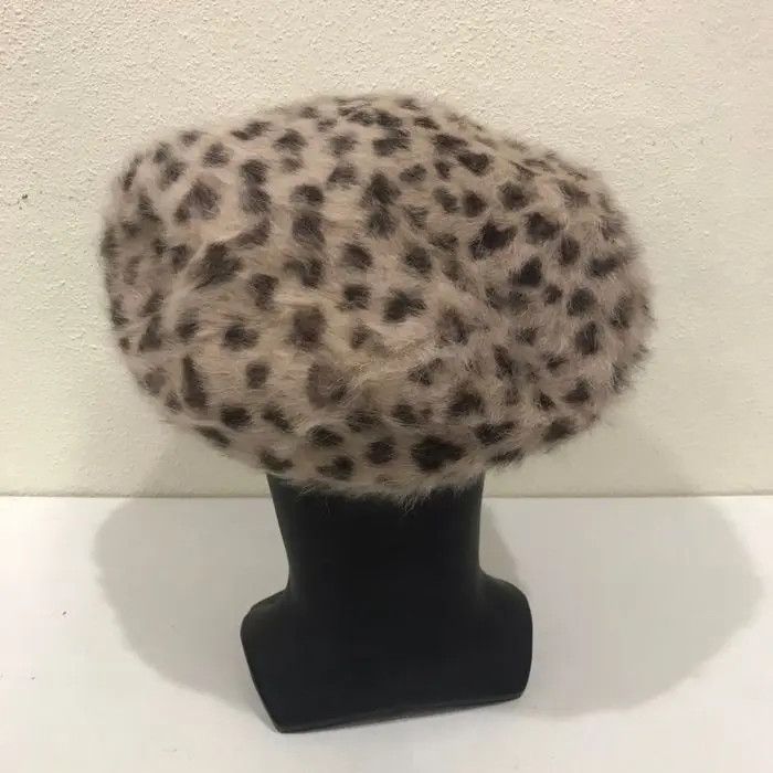 Japanese Brand × Vintage Japanese Brand Leopard Beanie Hat Size ONE SIZE - 4 Thumbnail