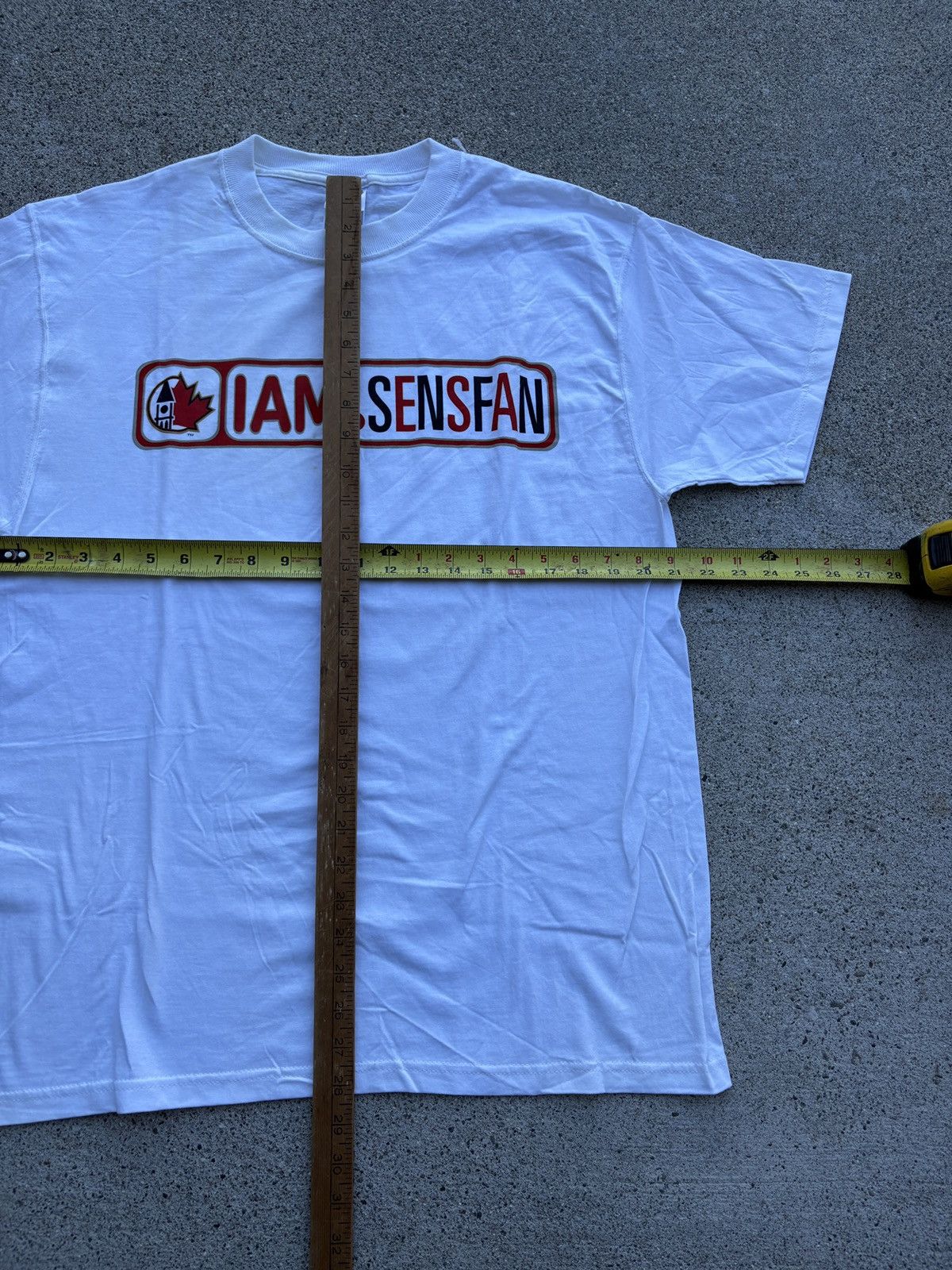 Fruit Of The Loom Vintage 1990s FOTL NHL “I Am a Sensfan” Ottawa Tee Size XL Size US L / EU 52-54 / 3 - 5 Thumbnail