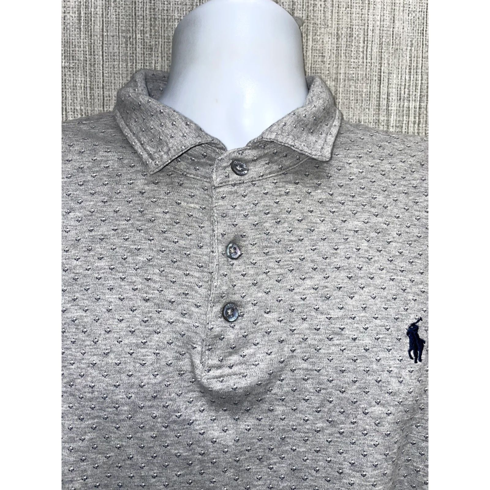 Polo Ralph Lauren Polo Ralph Lauren Polo Slim Fit Grey Golf Polo Mens XL Gray Slimming Golf Polo Custom Slim Fit Mens XL Size US XL / EU 56 / 4 - 2 Thumbnail