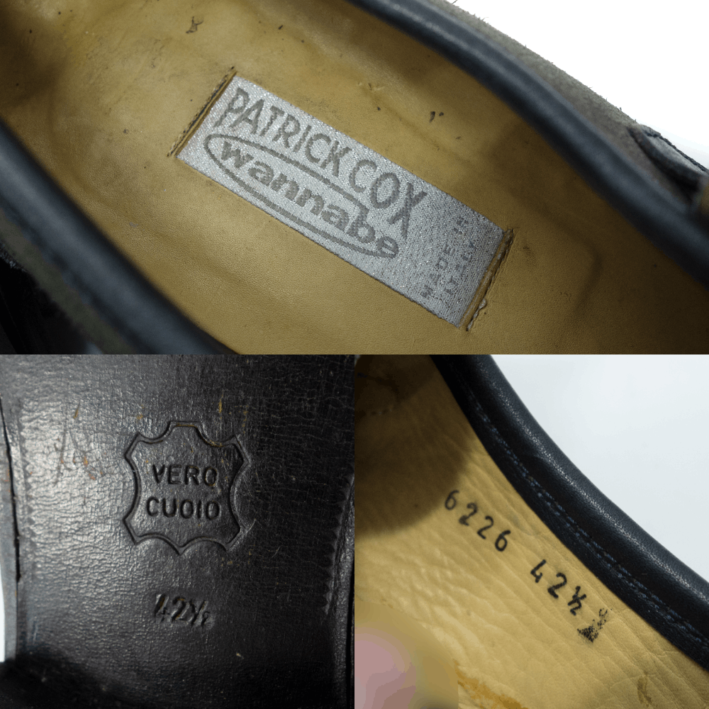 Patrick Cox 90S Wannabe Suede Low Mocassin Vintage Size US 11 / EU 44 - 8 Thumbnail