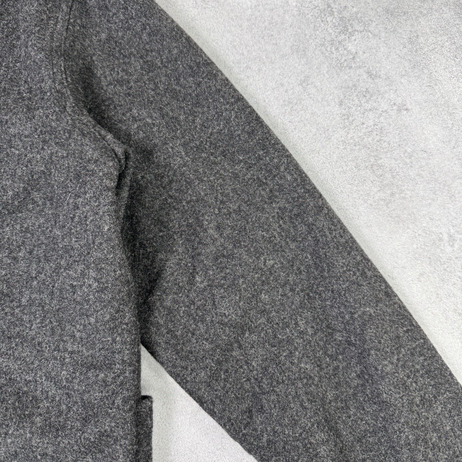 Universal Works Universal Works Men's Melton Wool Cabin Jacket Grey Men Size US L / EU 52-54 / 3 - 14 Thumbnail