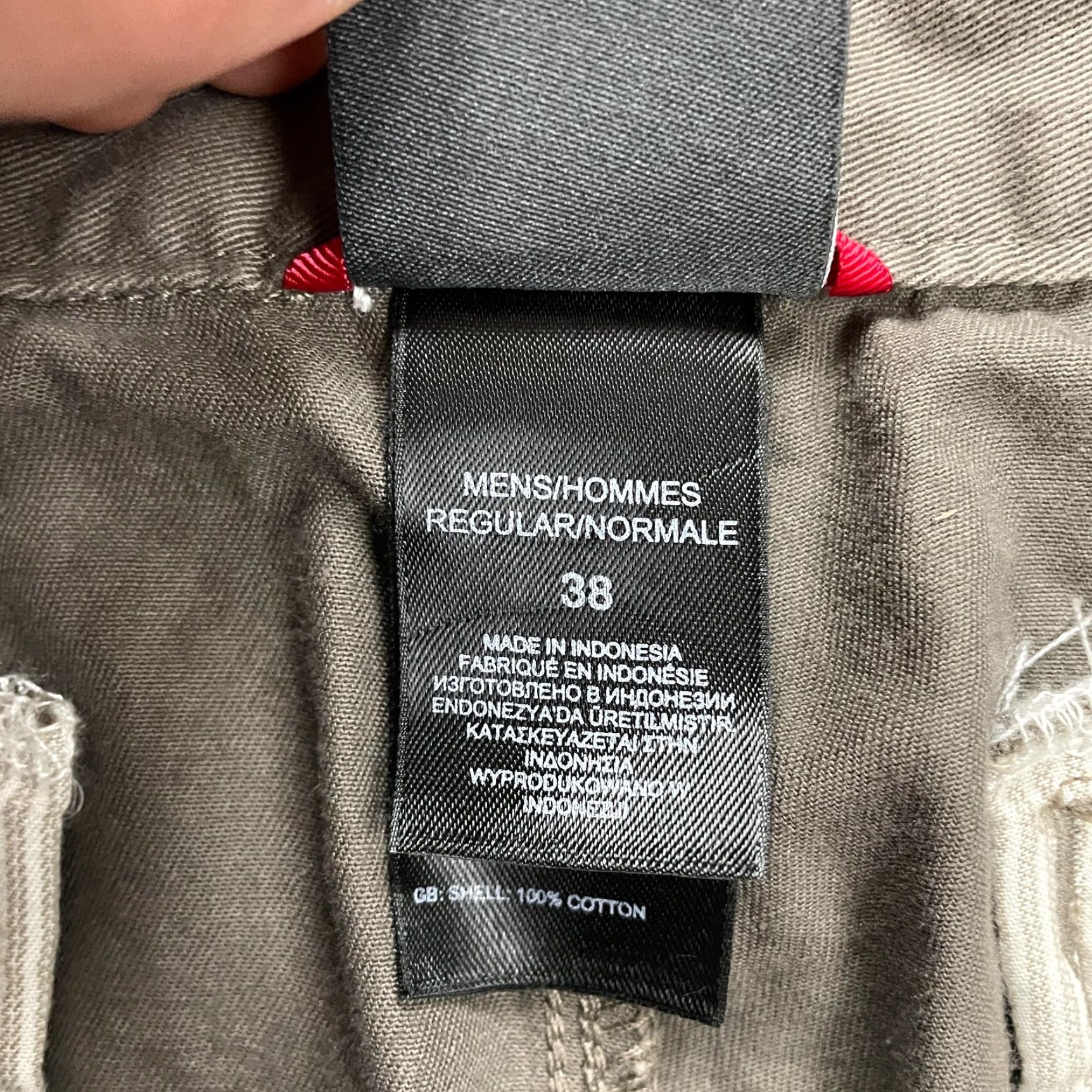 The North Face The North Face Shorts Mens 38 Army Green Flat Front Cotton Chino Outdoor Nature Mens Size US 38 / EU 54 - 5 Thumbnail