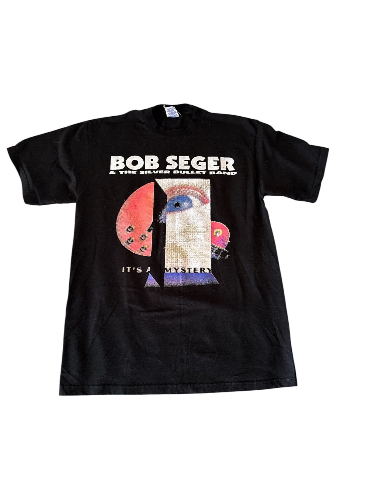 Band Tees × Vintage Vintage 90s Bob Seger & The Silver Bullet Band Shirt Size US L / EU 52-54 / 3 - 1 Thumbnail