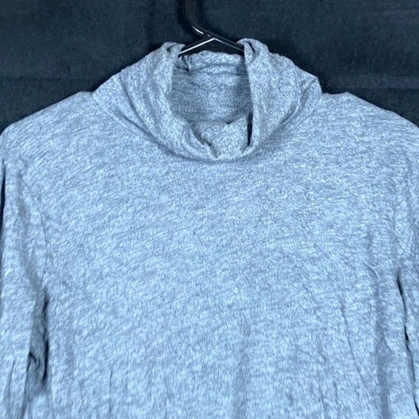 Madewell Madewell Womens Sweater Gray High Neck Pullover Lightweight 100% Cotton Small Size S / US 4 / IT 40 - 2 Thumbnail