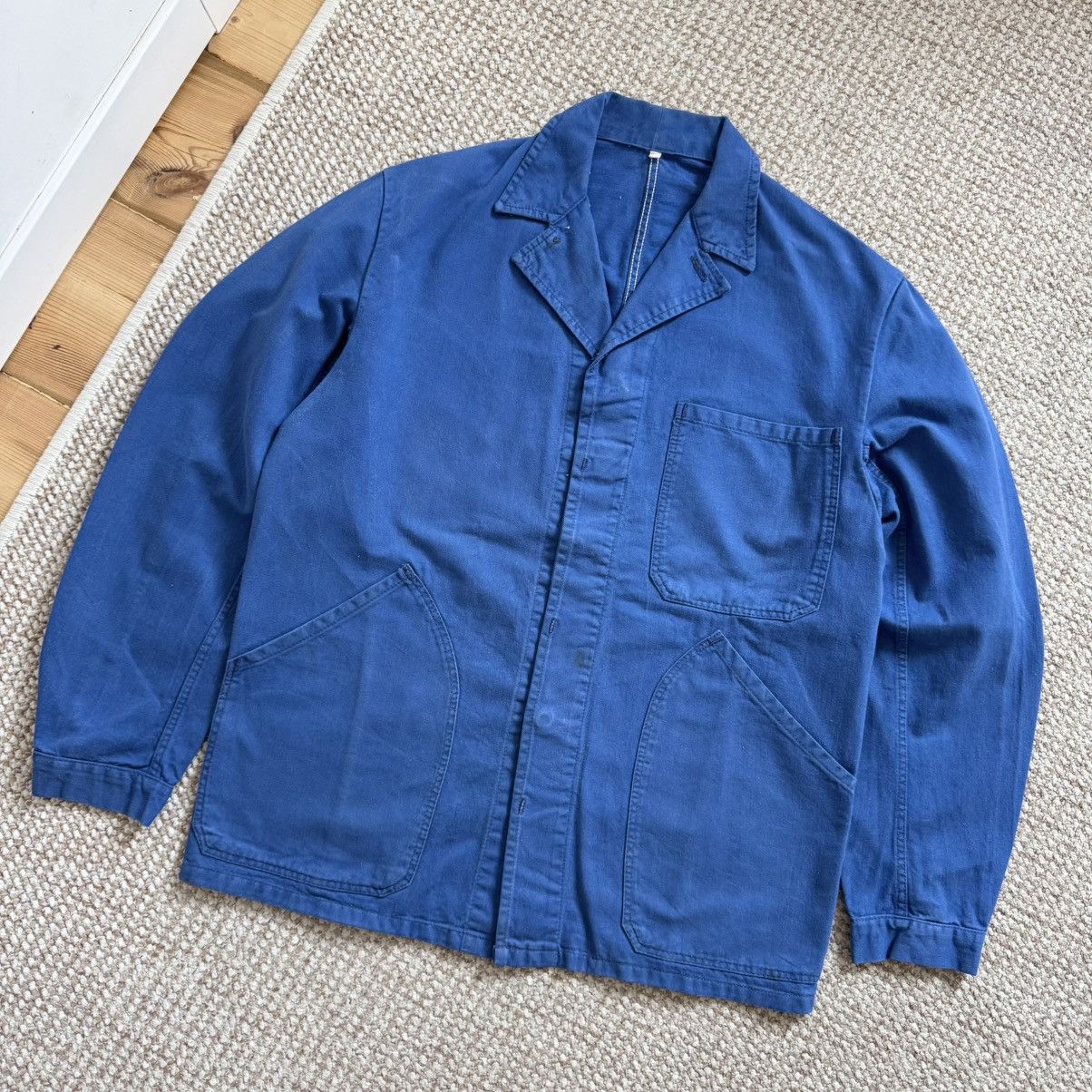 Le Laboureur French vintage works faded sanfor jacket Size US M / EU 48-50 / 2 - 1 Thumbnail