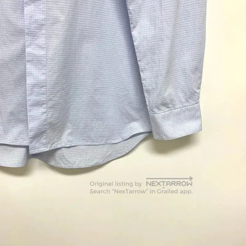 Dior Dior Blue Cotton Long Sleeve Shirt . Size US M / EU 48-50 / 2 - 6 Thumbnail