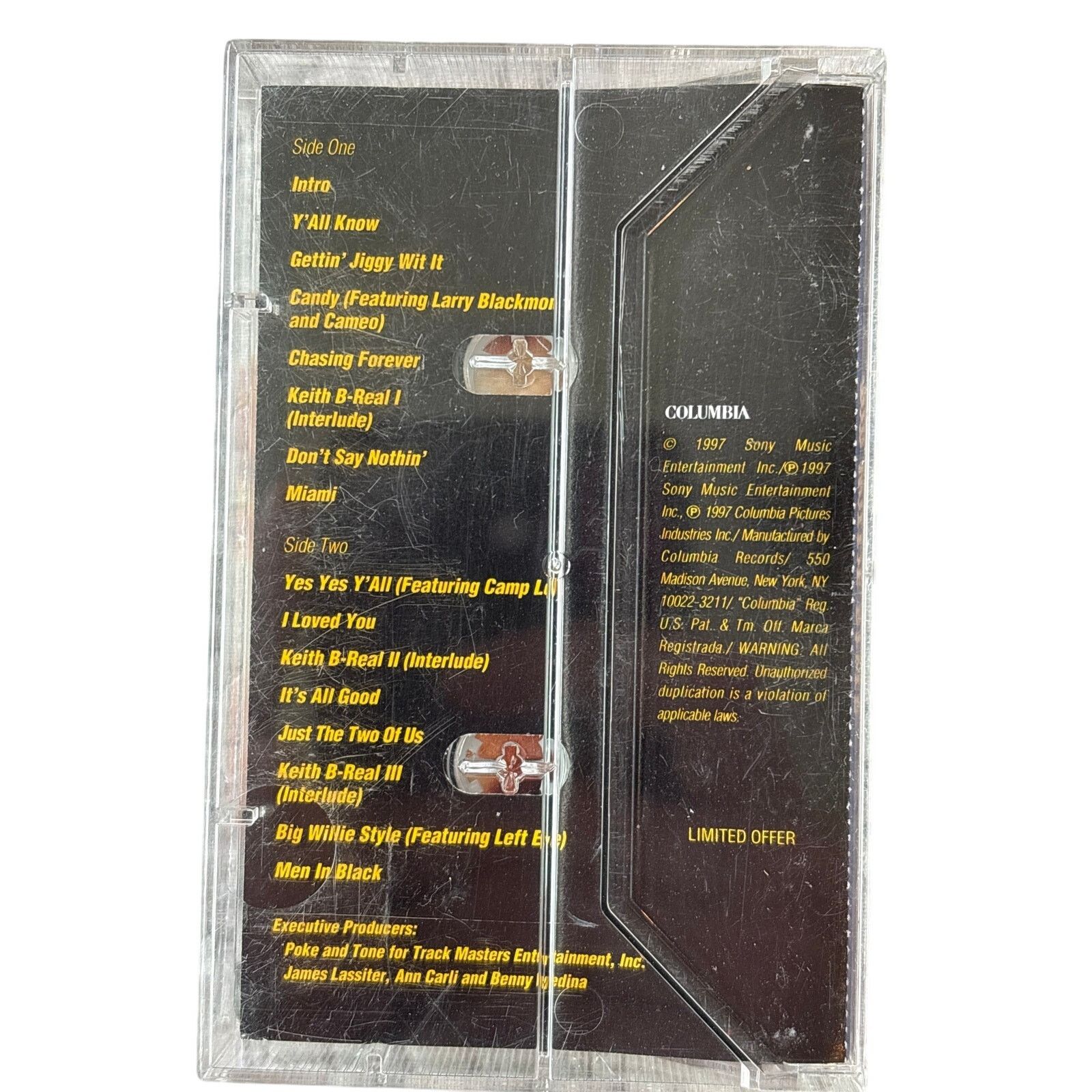 Columbia WILL SMITH Cassette Tape 90s Rap Hip Hop BIG WILLIE STYLE Size ONE SIZE - 2 Thumbnail