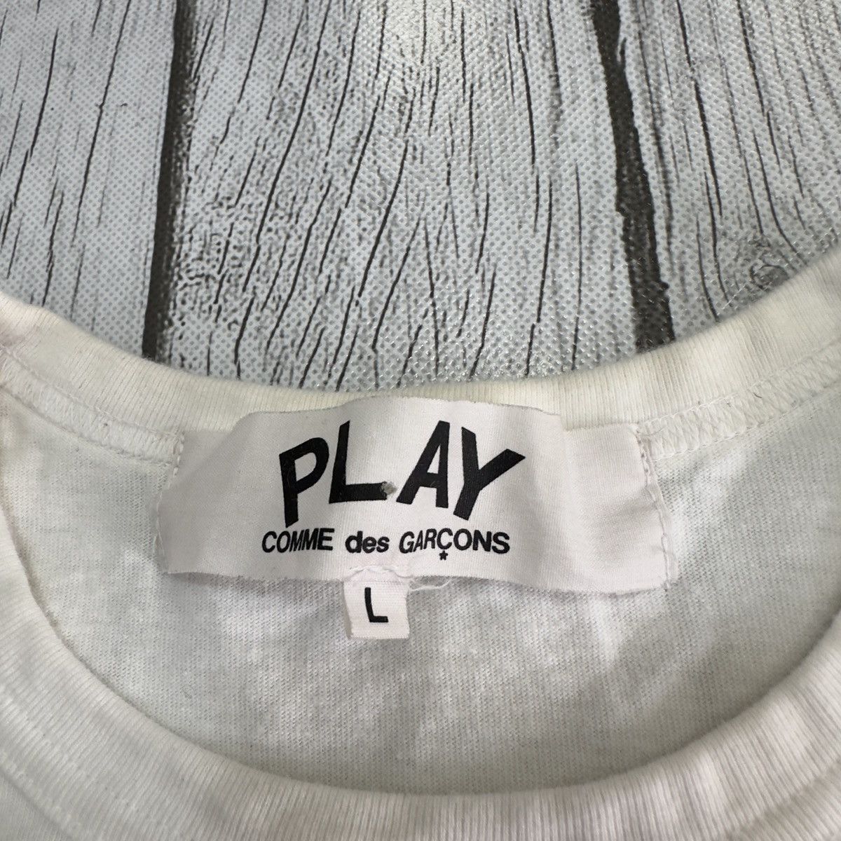 Comme des Garcons PLAY Comme des Garçons Play tee Size US L / EU 52-54 / 3 - 4 Thumbnail