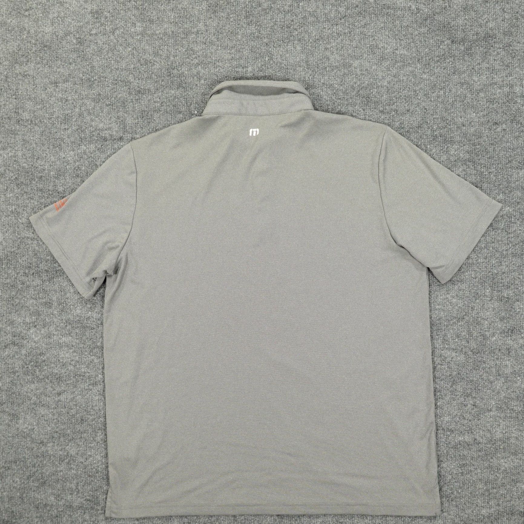 TravisMathew Travis Mathew Polo Shirt Mens XL Gray Golf Performance Short Sleeve Short Sleeve Polo Shirt Mens XL Gray Golf Size US XL / EU 56 / 4 - 5 Thumbnail
