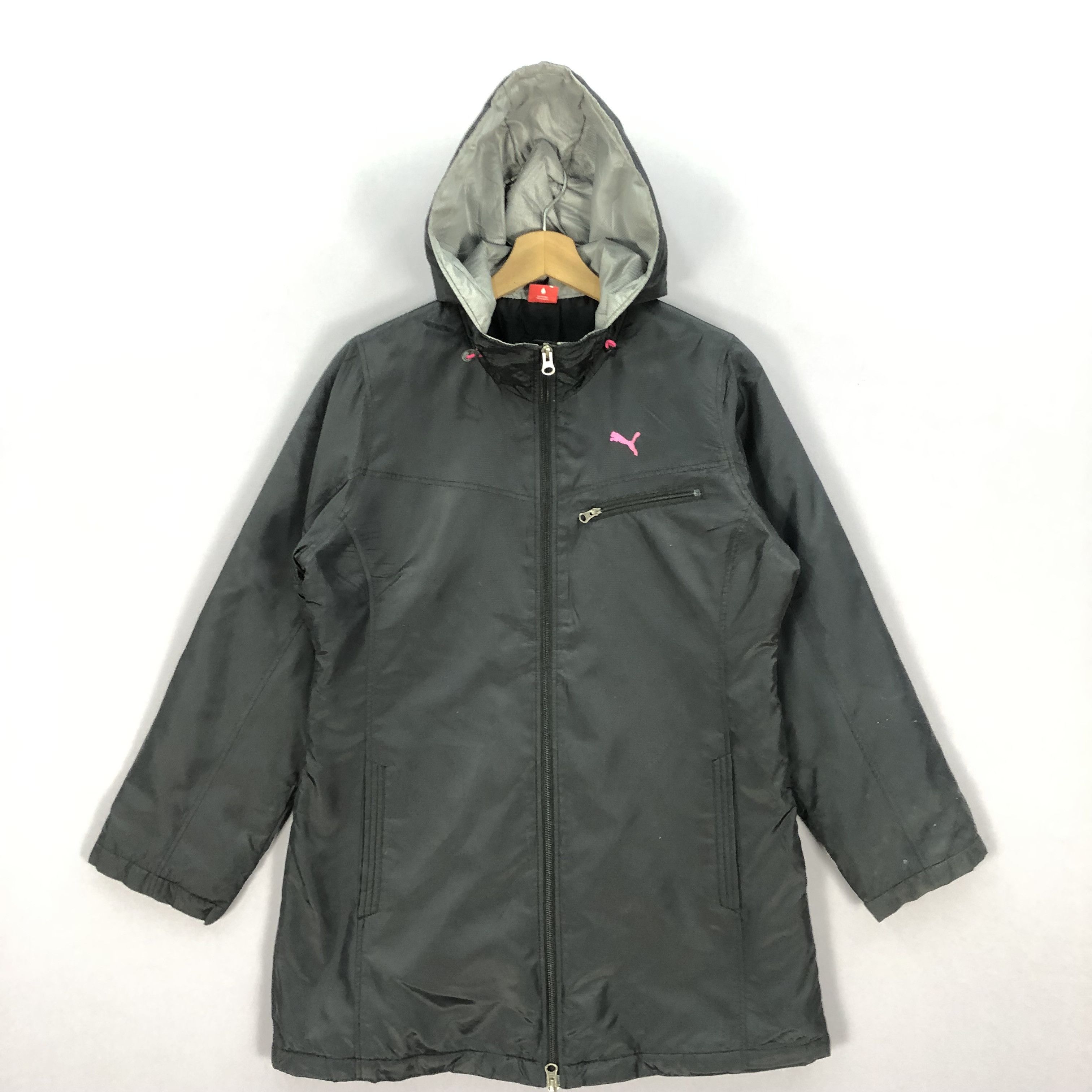 Puma Vintage Puma Puffer Hoodie Zipper Jacket Size US M / EU 48-50 / 2 - 2 Thumbnail