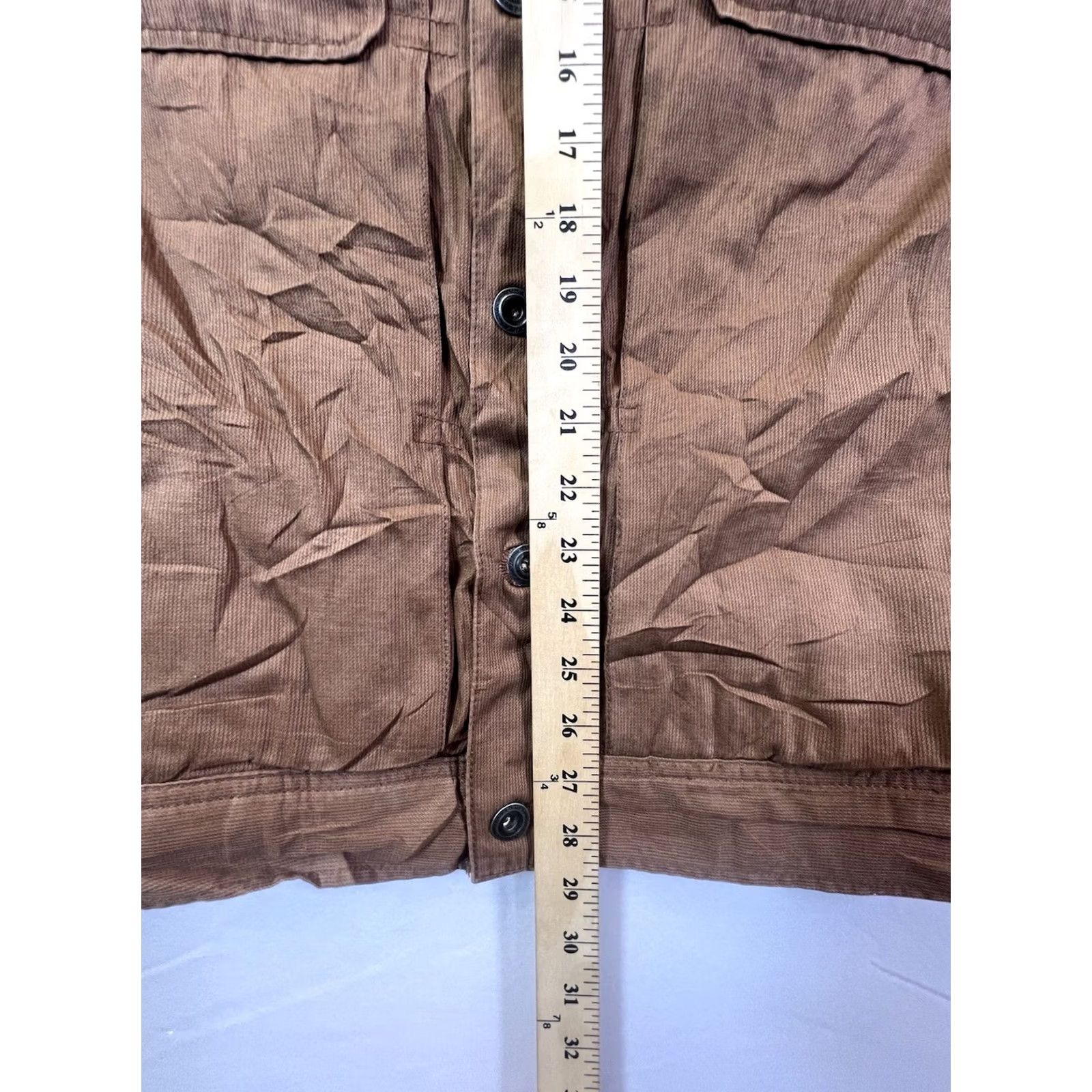 RVCA RVCA Jacket Men’s Brown Corduroy Button-Down 4 Pocket Size Medium Size US M / EU 48-50 / 2 - 3 Thumbnail