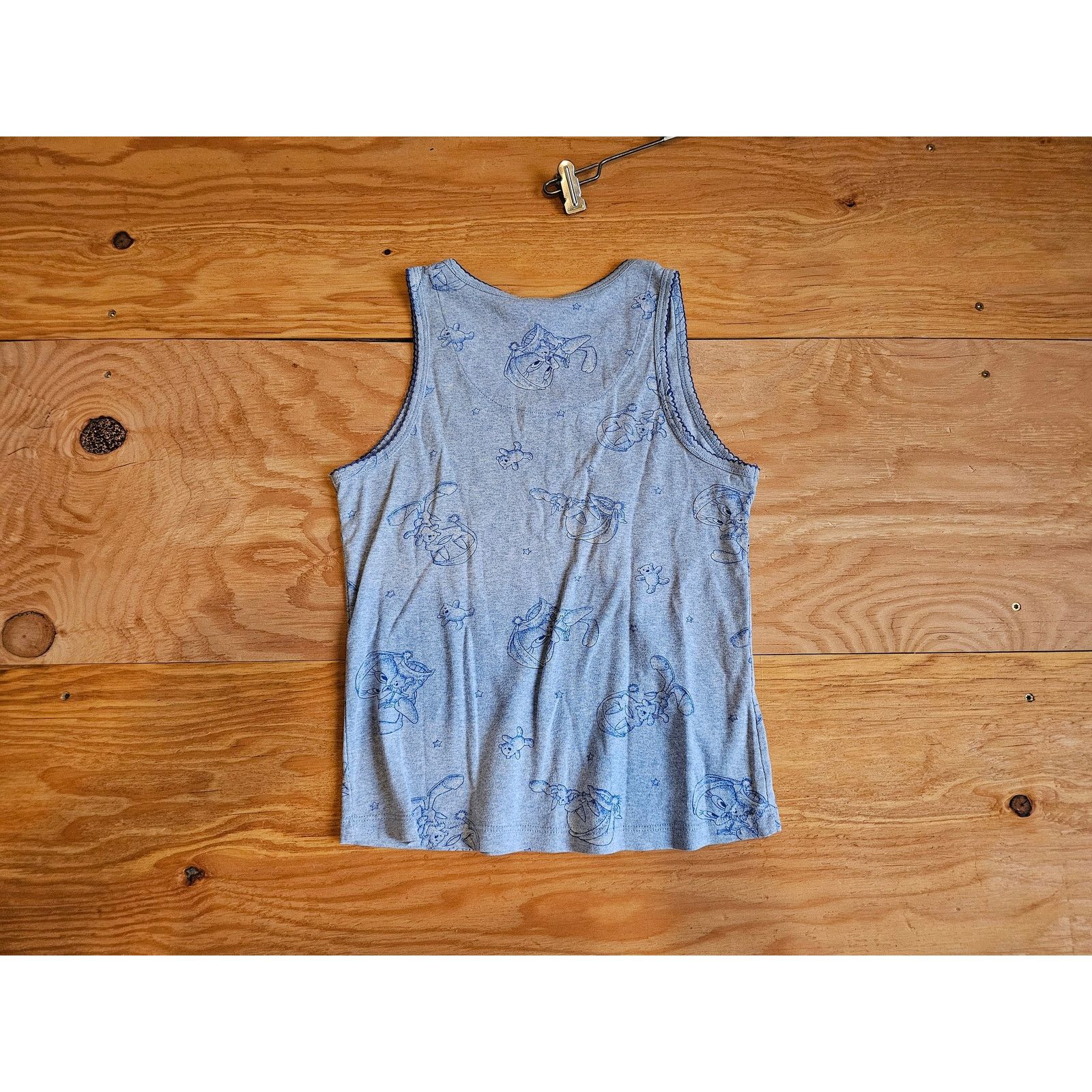Other Tweety Bird Sleeper Tank Top Shirt Blue Womens Sz M Vintage Size M / US 6-8 / IT 42-44 - 2 Thumbnail
