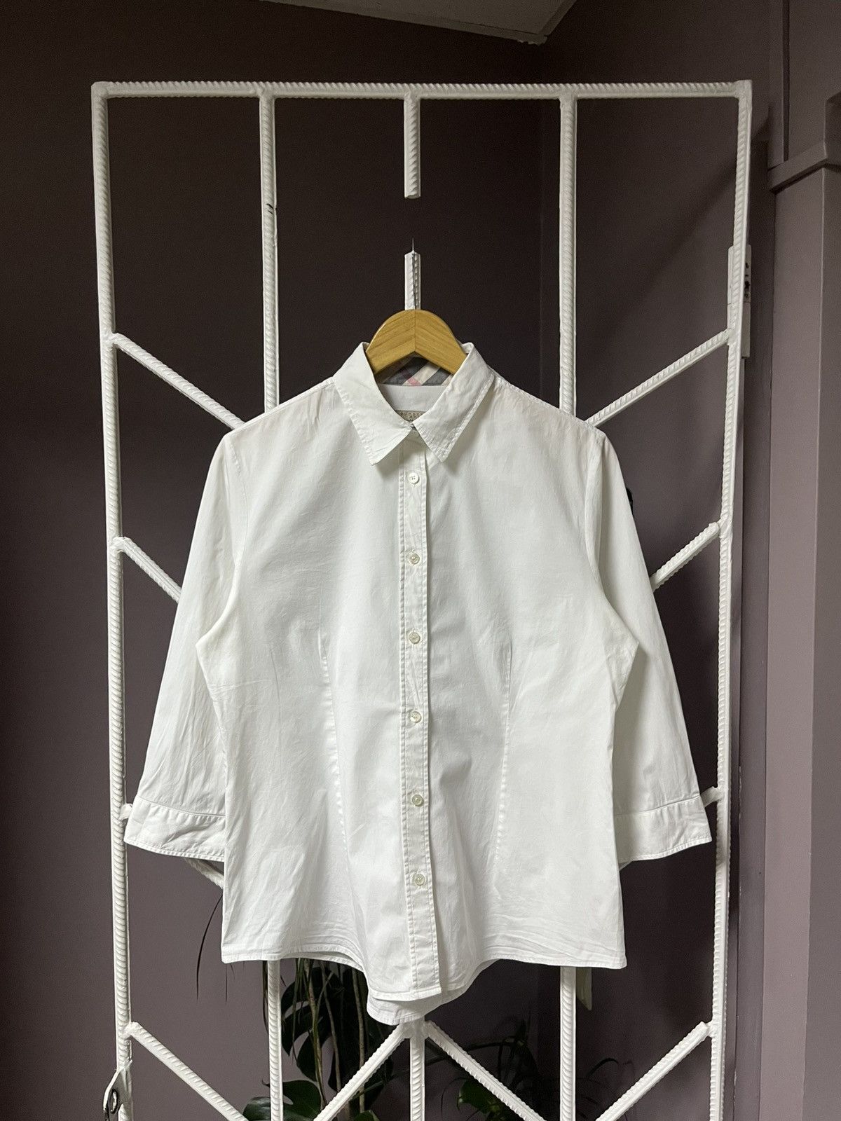 Burberry Burberry Brit Classic White Button Up Shirt Size XL / US 12-14 / IT 48-50 - 1 Thumbnail