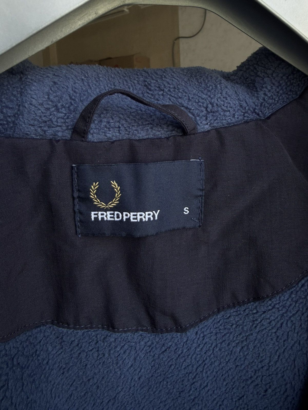 Fred Perry Fred Perry jacket Mountain Parka navy blue patch pocket men Size US S / EU 44-46 / 1 - 8 Thumbnail