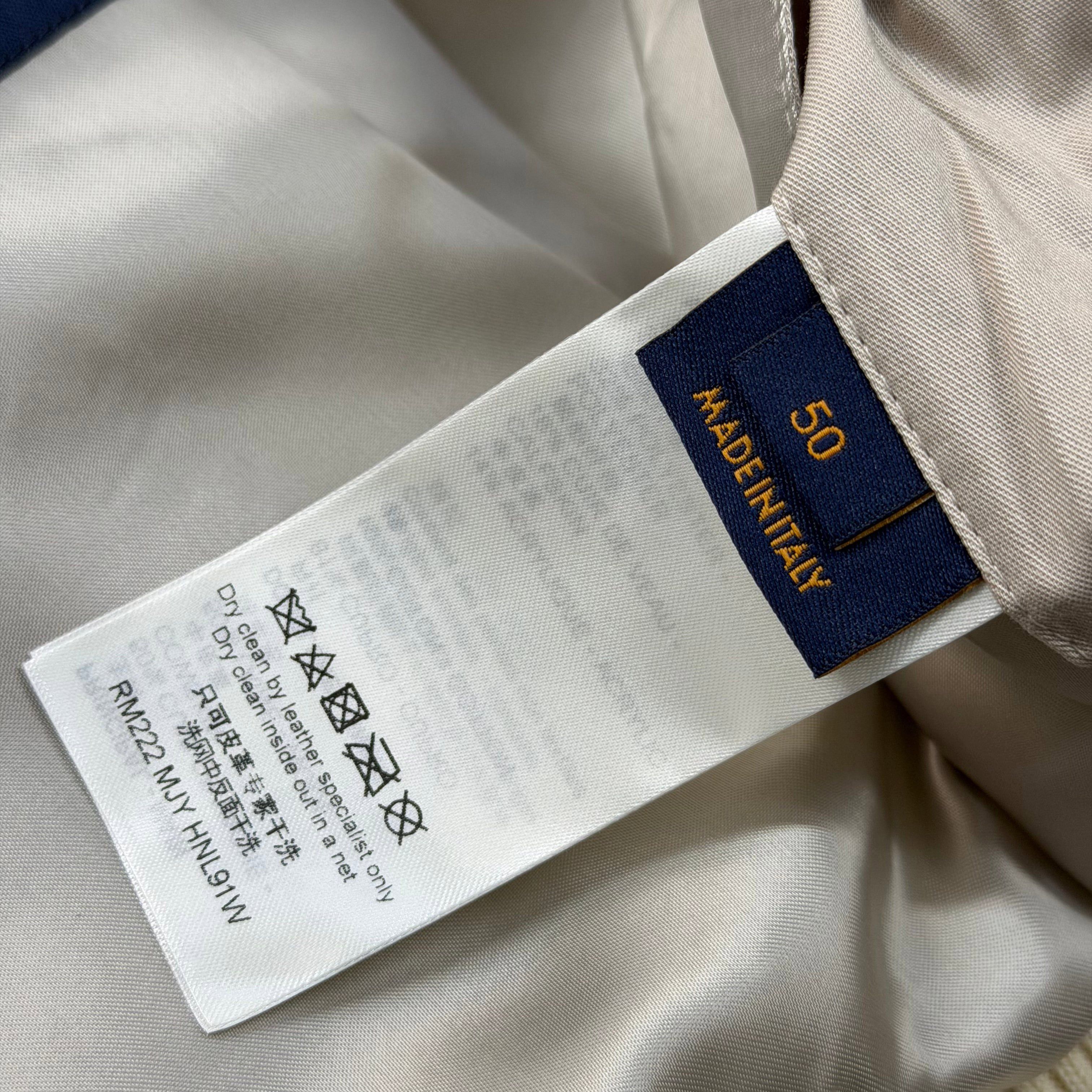Louis Vuitton Louis Vuitton Bunny Milky White Varsity Jacket 50 (L) Size US L / EU 52-54 / 3 - 8 Thumbnail