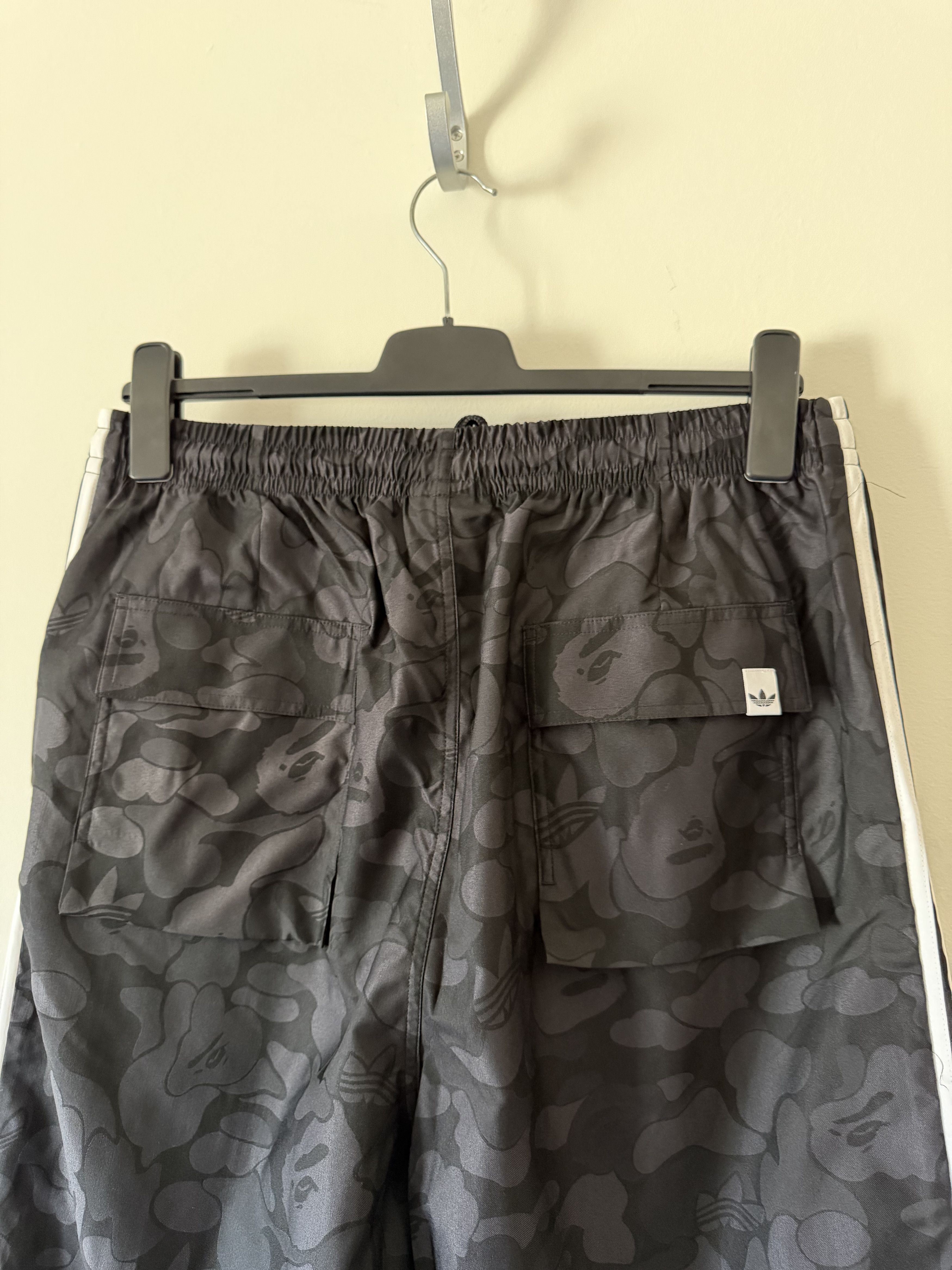 Adidas × Bape Bape Adidas Jacquard Track Pants in Black Camo Size US 36 / EU 52 - 5 Thumbnail