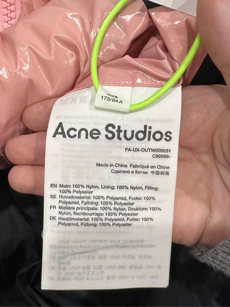 Acne Studios acne studios Pink smiley face down jacket 2502-Nextarrow Size US XXS / EU 40 - 3 Thumbnail