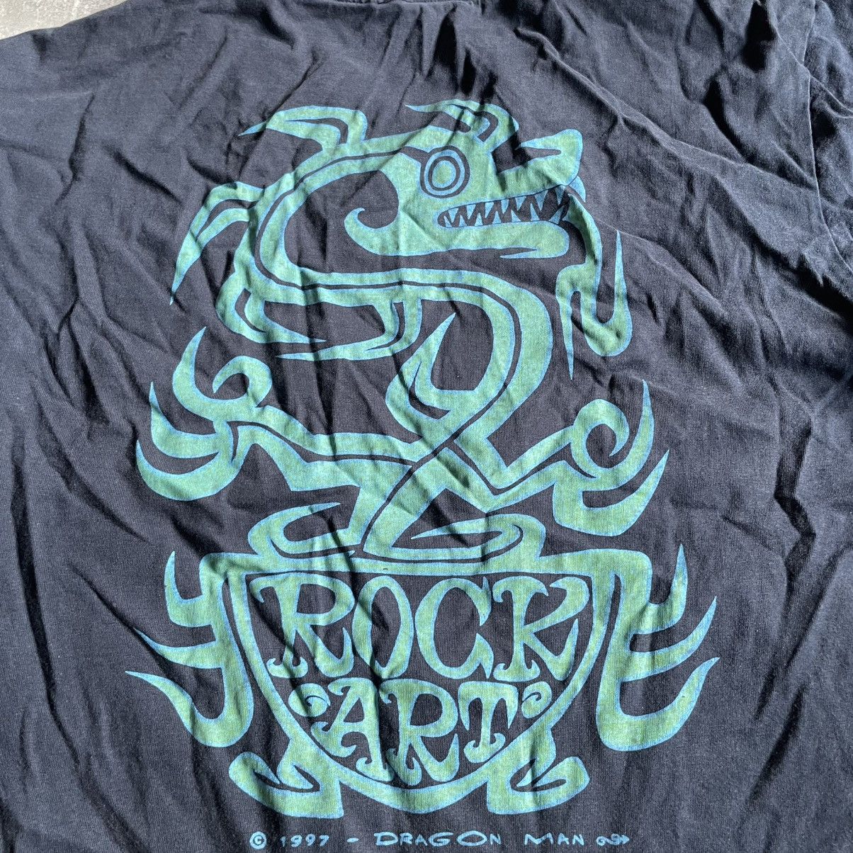 Other 1977 Vintage 90s dragon on ball Bravo Rock art tee Shirt Size US M / EU 48-50 / 2 - 3 Thumbnail